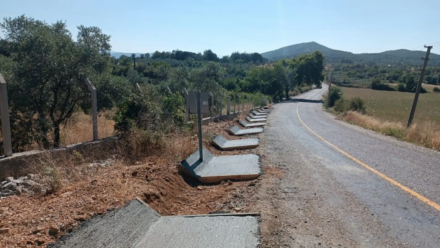 Muğla Büyükşehir Belediyesi Güvenli Yollar İçin Çalışıyor