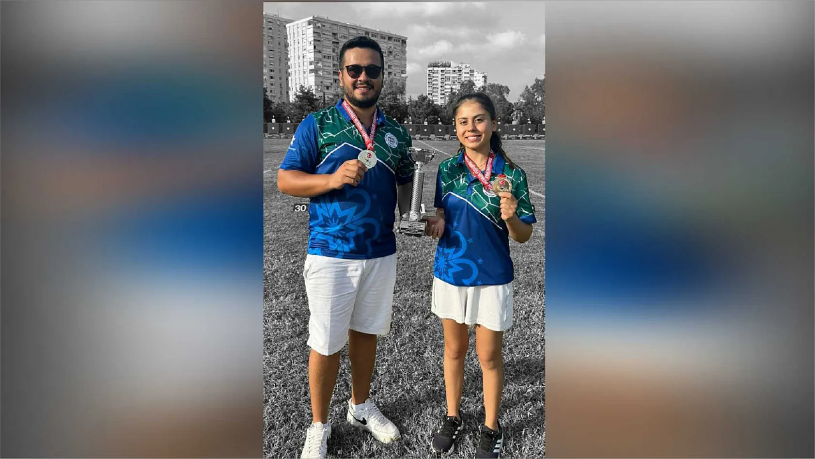 Büyükşehir Okçuları Hazal ve Emircan Türkiye Şampiyonu Oldu