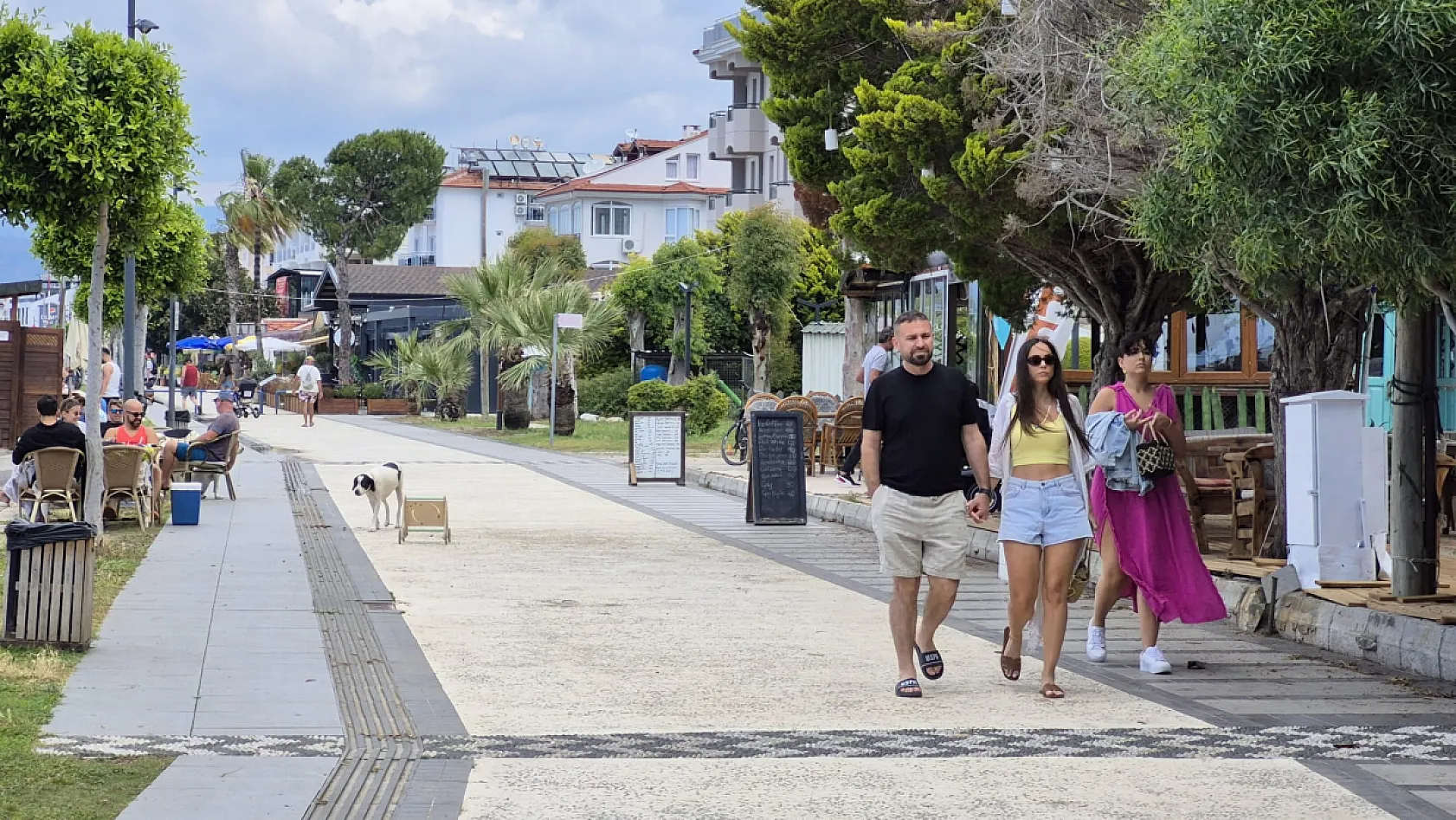 Fethiye Çalış Plajı'nda Haziran Sakinliği