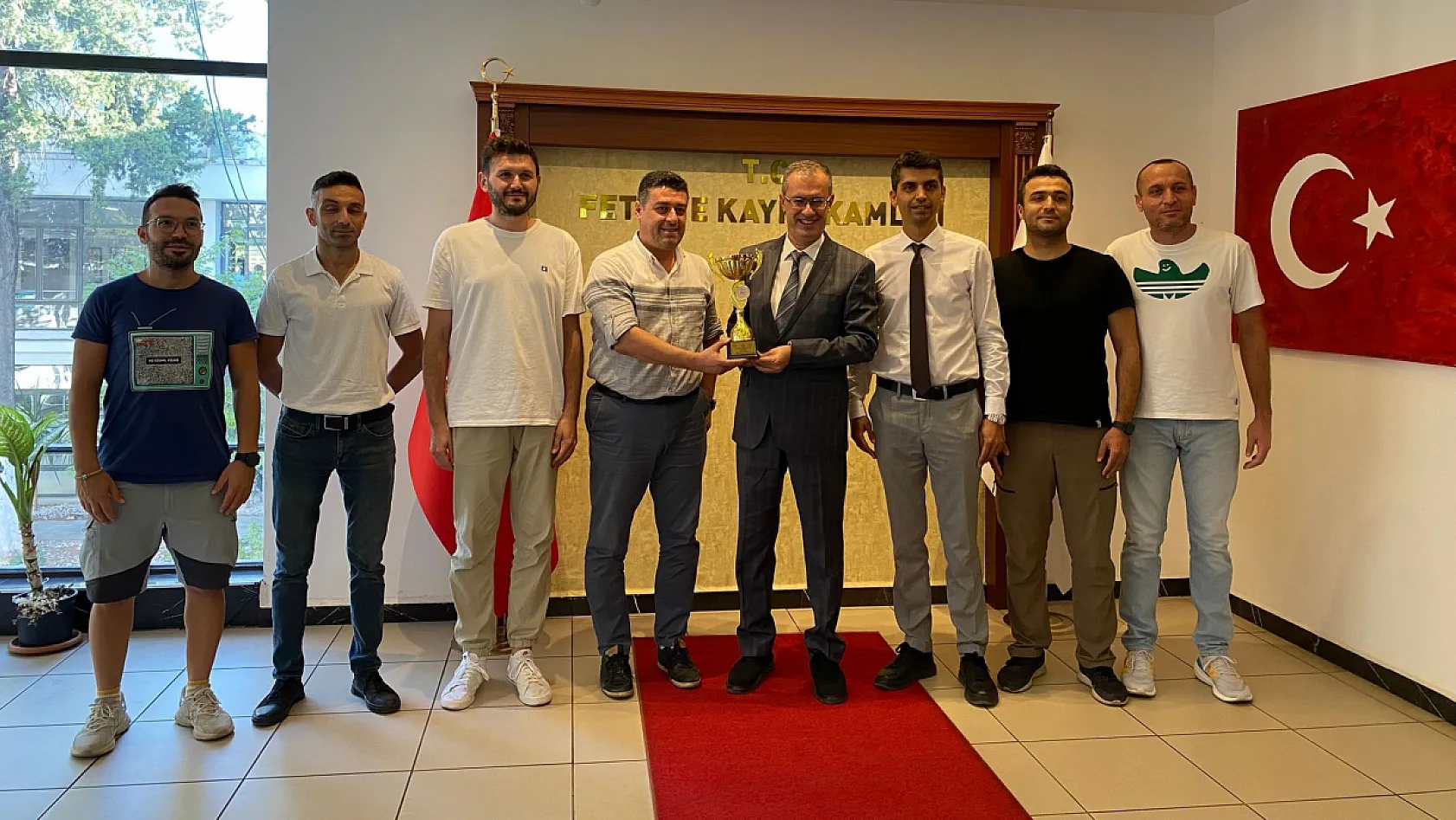 Fethiye Kaymakamı Ertaş, 'Bu takımı Türkiye şampiyonu olarak görmek istiyoruz'
