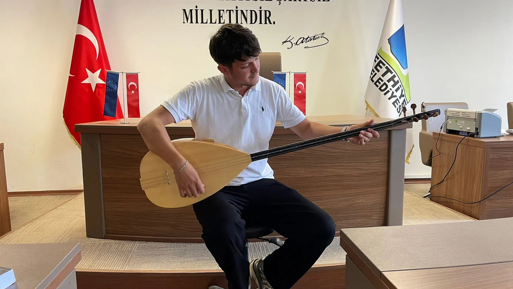 Fethiye'de uluslararası öğrencilerden kültürel diplomasi buluşması
