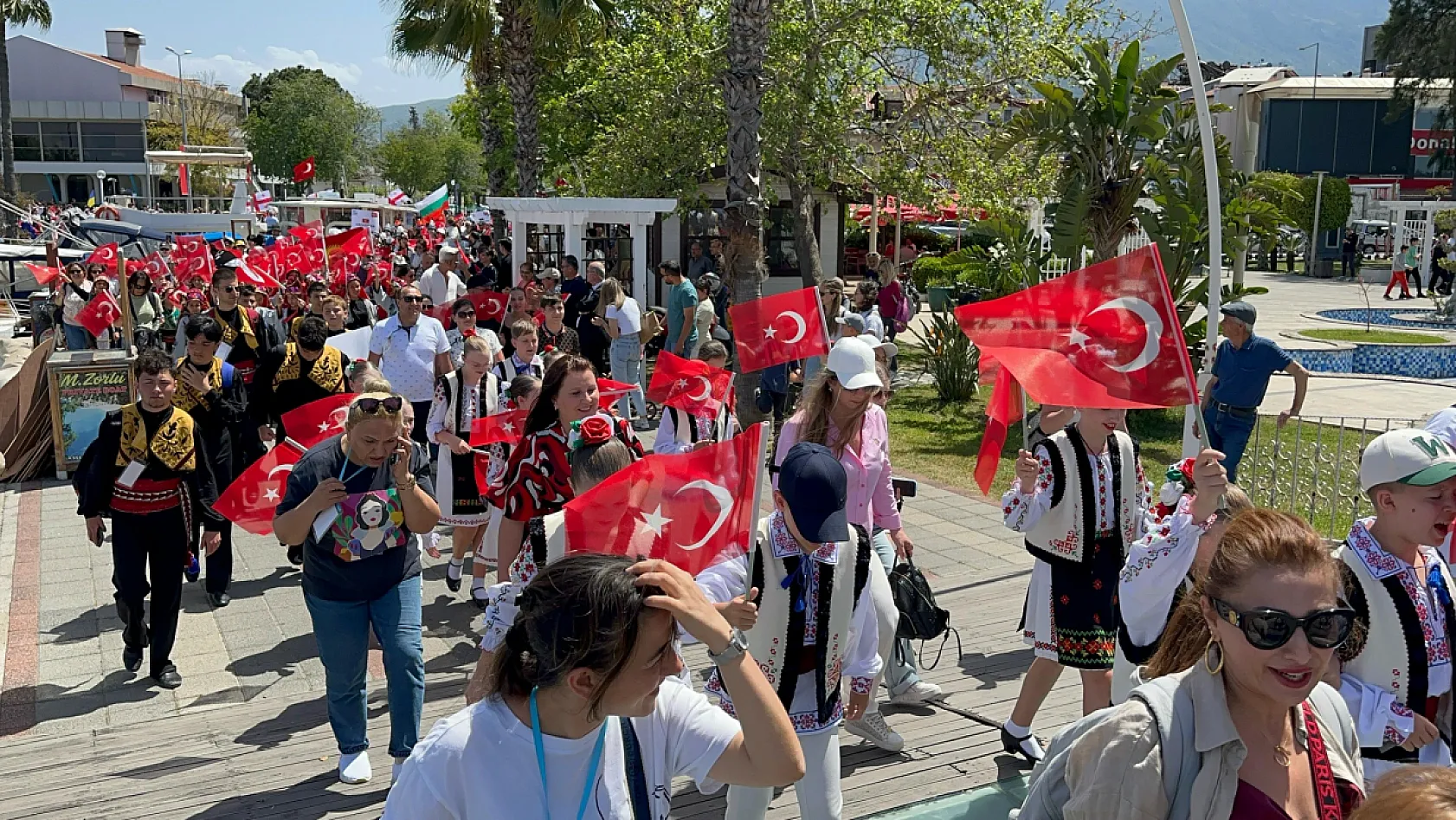 16. Uluslararası Altın Güneş Fethiye Çocuk Festivali coşkuyla kutlandı