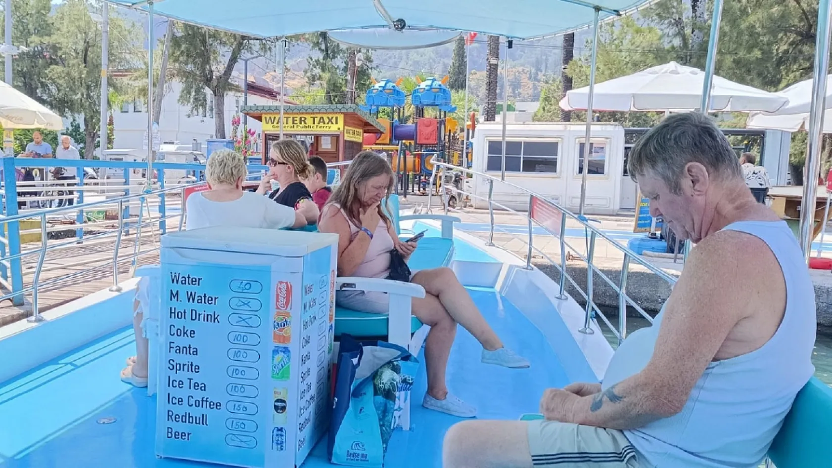 Çalış Boat Taxi'de yaz tarifesi başladı: Son sefer Fethiye'den 23.30'da