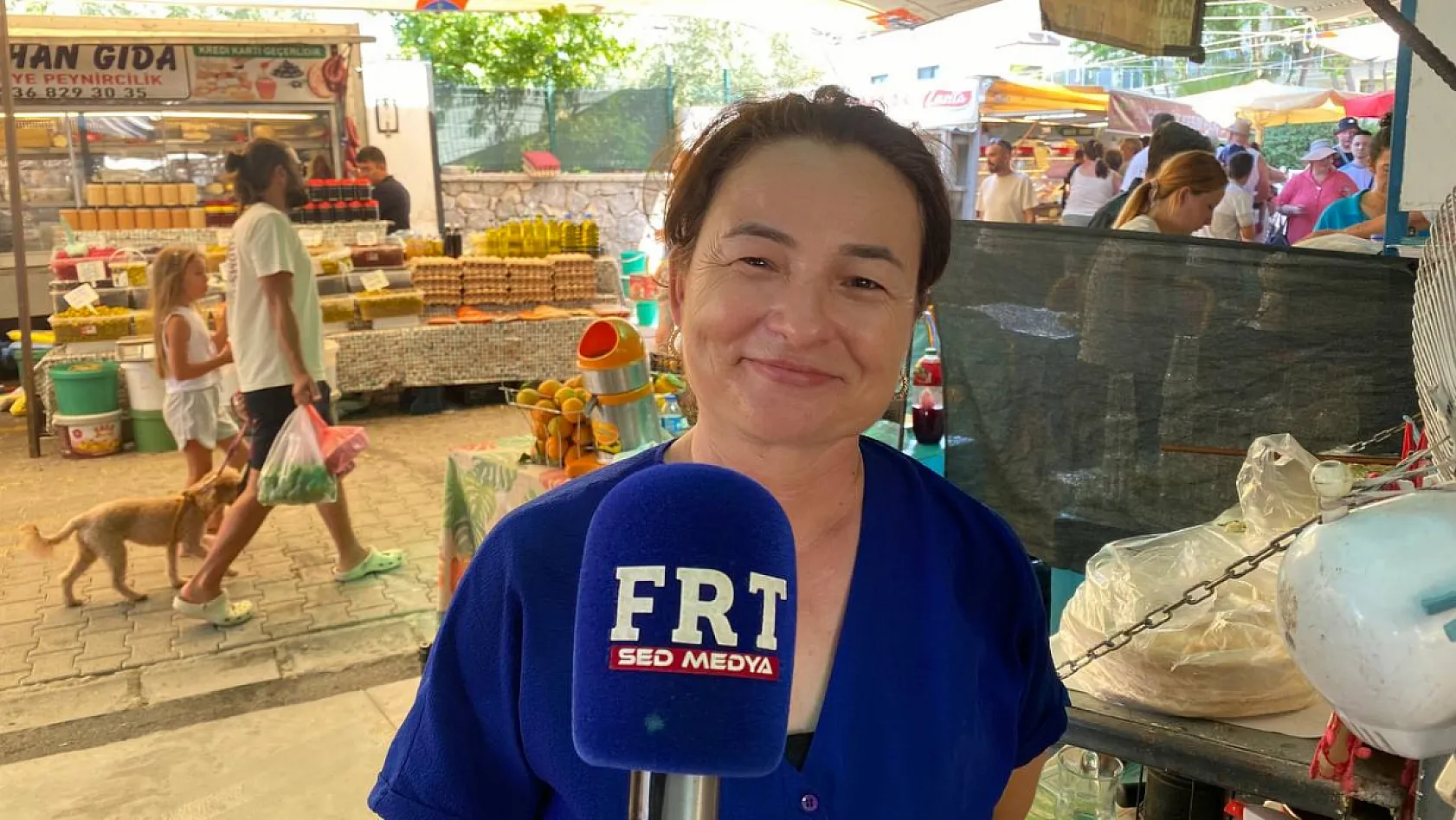 Çalış Pazarı Esnafı Yasemin Çalışkan: 'Çalış Pazarı Bambaşka, İşlerimiz Şükür İyi'