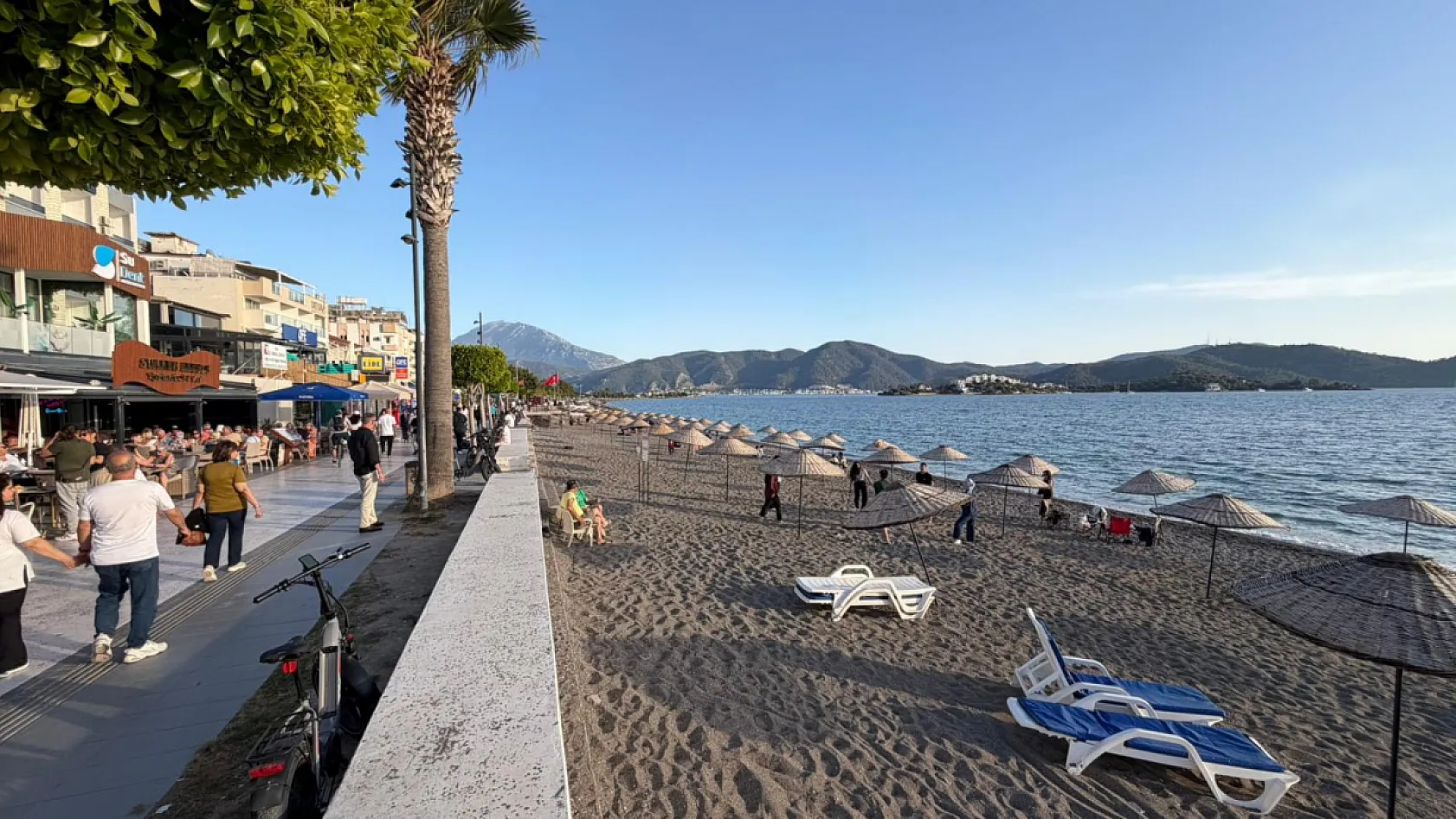 Çalış Plajı bayrama hazır: '9 günlük tatil bölgede büyük heyecan yarattı'