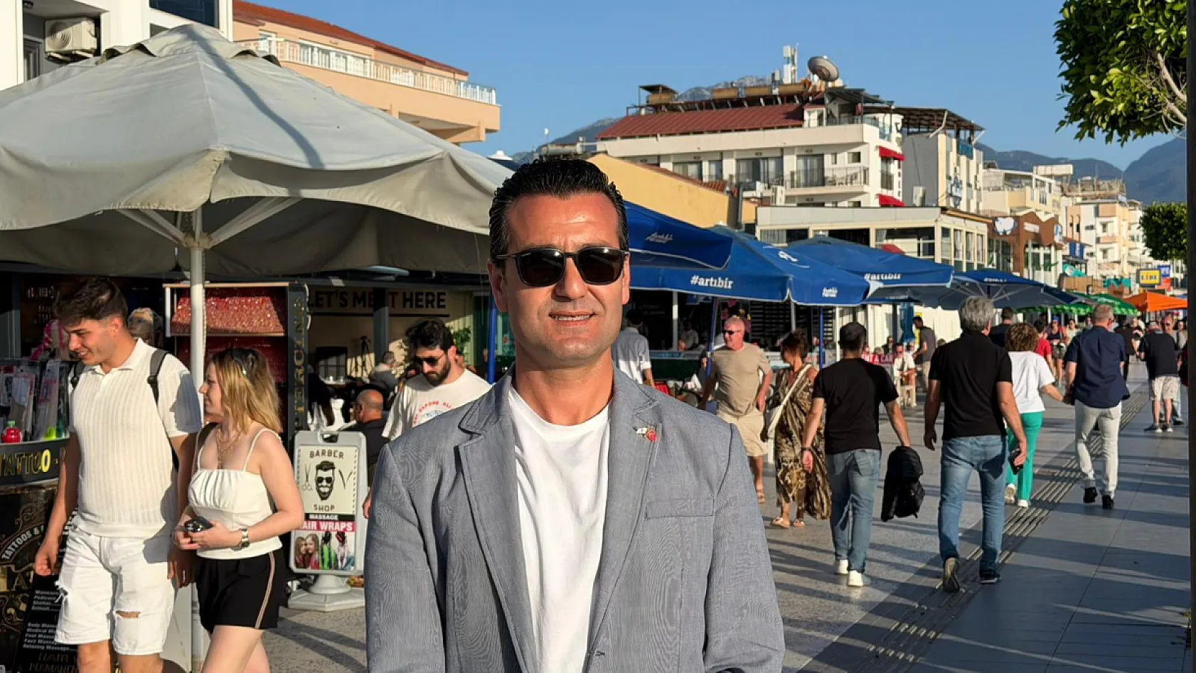 Çalış Plajı bayrama hazır: '9 günlük tatil bölgede büyük heyecan yarattı'