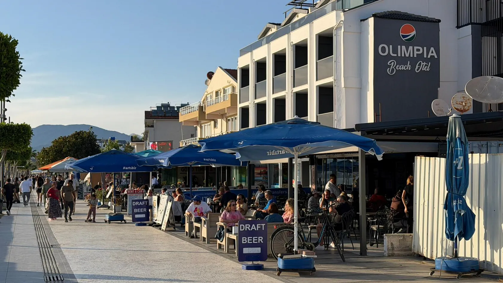 Çalış Plajı bayrama hazır: '9 günlük tatil bölgede büyük heyecan yarattı'