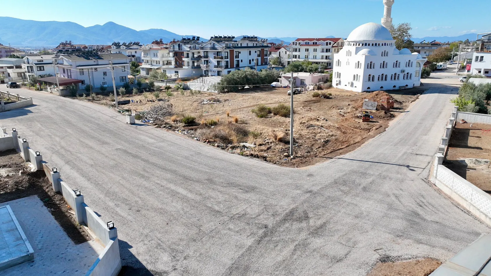 Fethiye Çamköy'de Yoğun Mesai