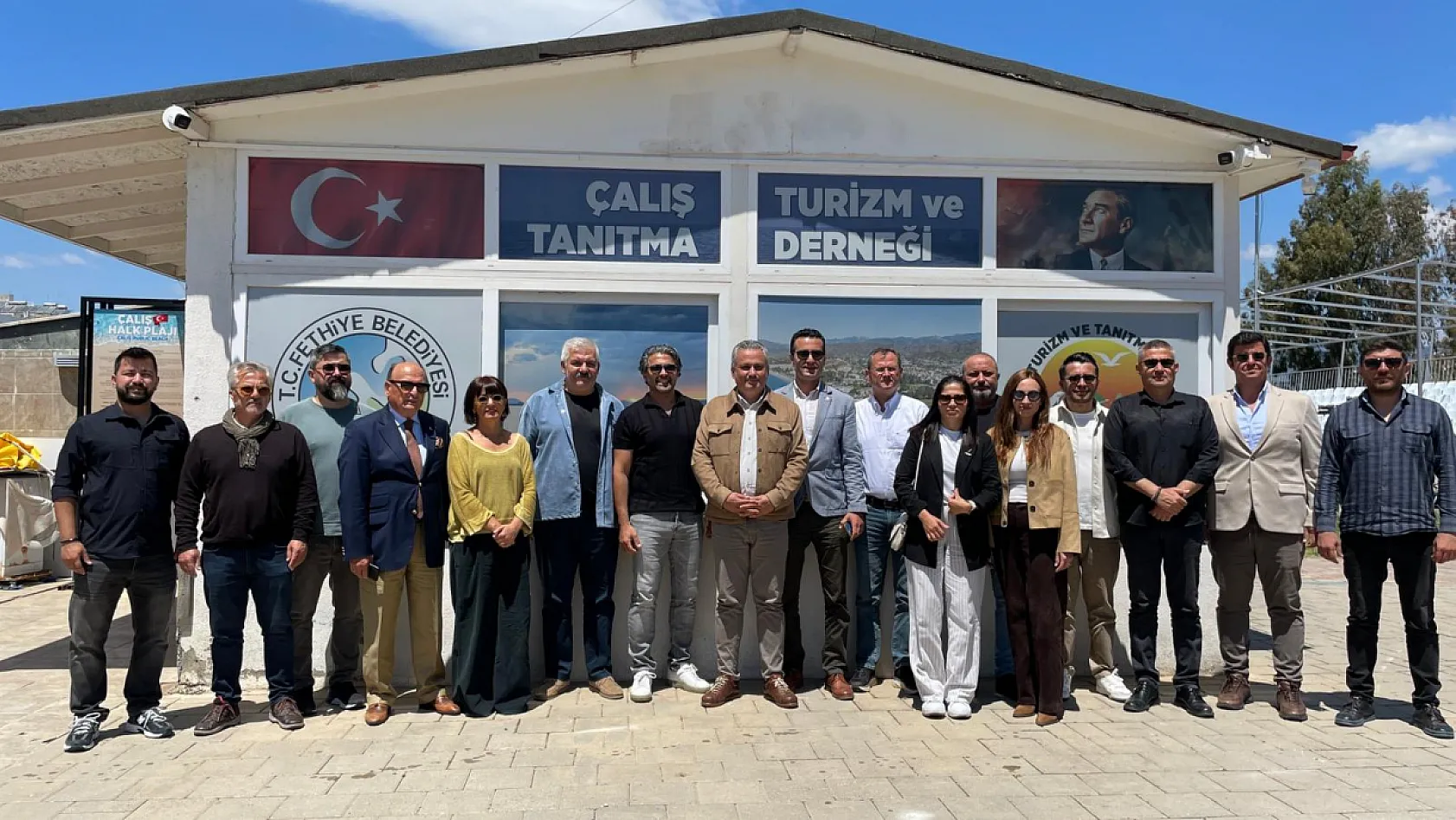 CHP Fethiye İlçe Başkanlığı'ndan Çalış Derneği'ne ziyaret
