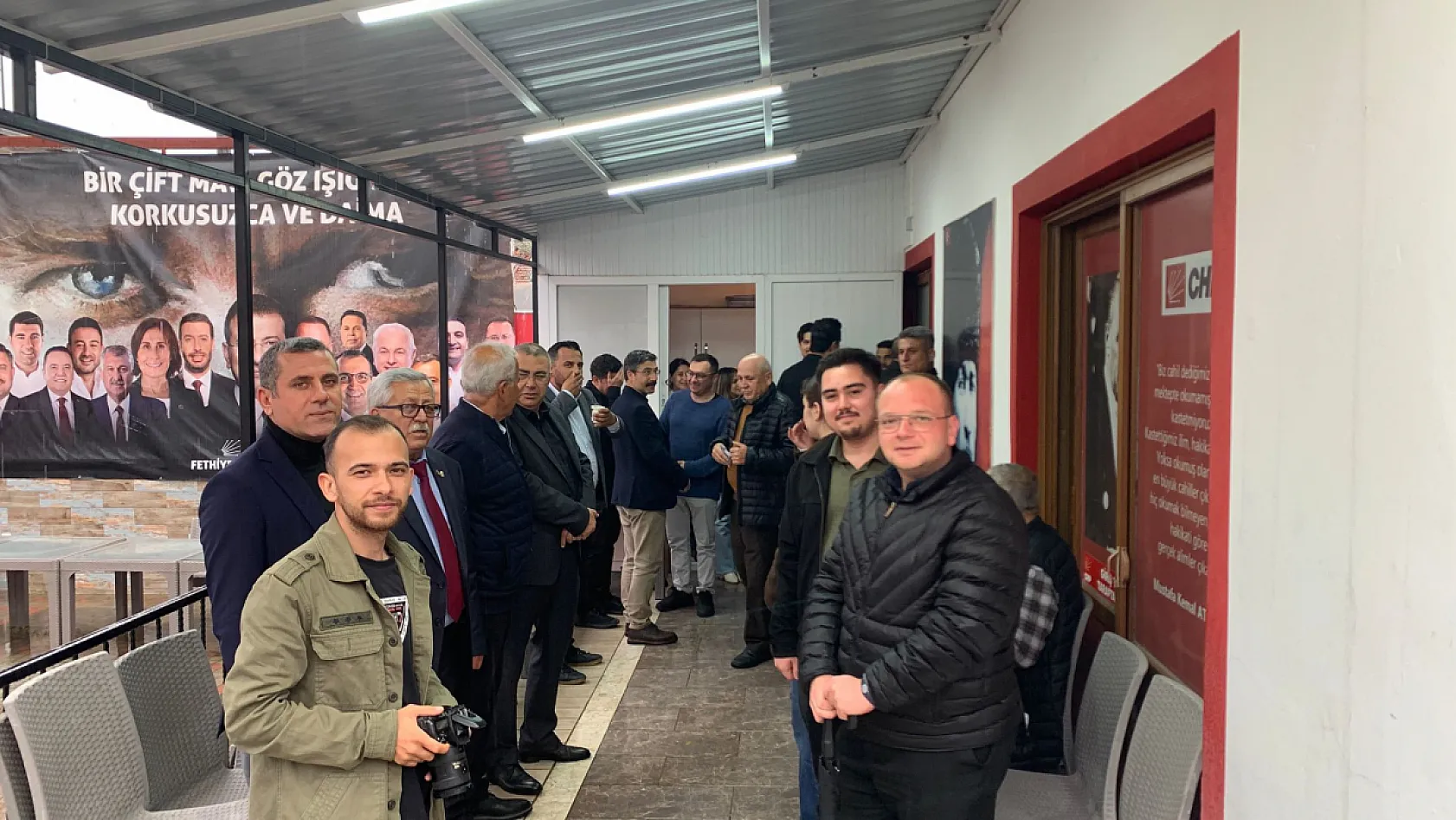 CHP Fethiye'de bayramlaşma: 'Adalet, birlik ve umut vurgusu'