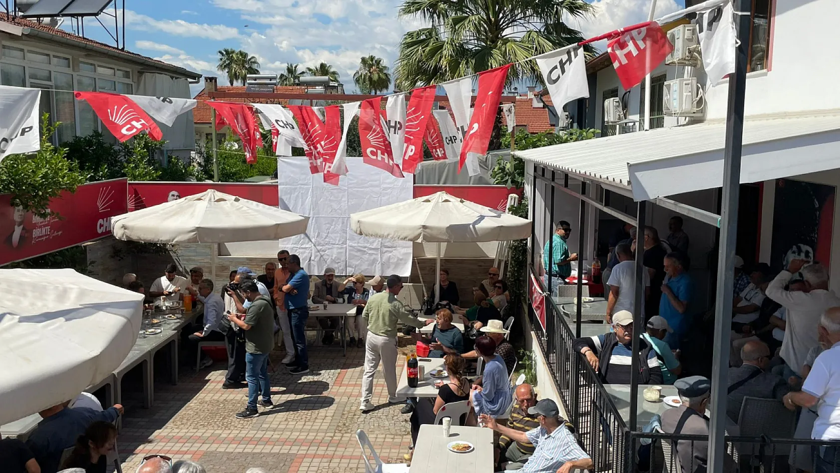 CHP Fethiye'de bayramlaşma programında birlik ve dayanışma mesajı