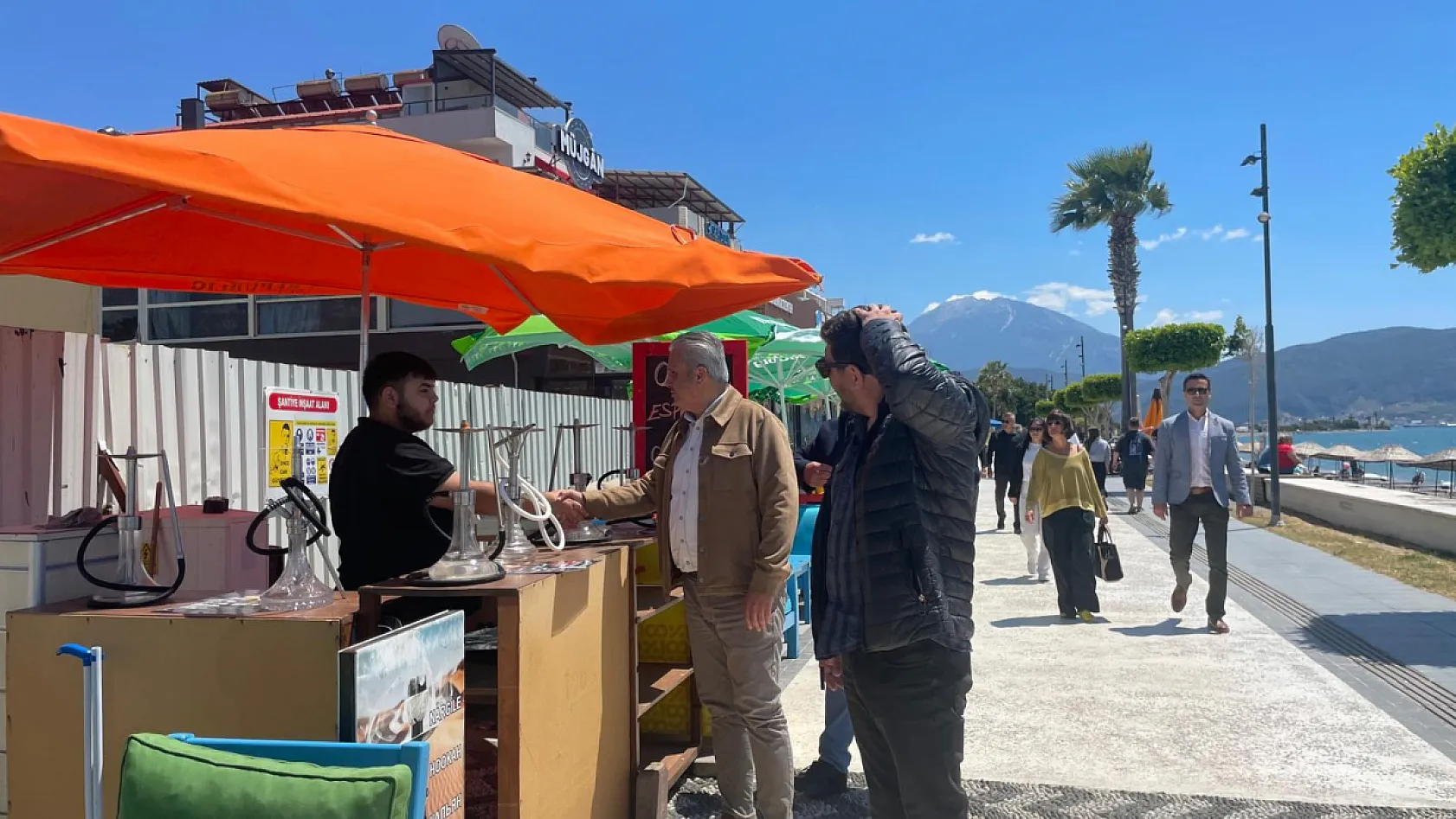 CHP Fethiye'den Çalış Sahili esnafına bereketli sezon temennisi