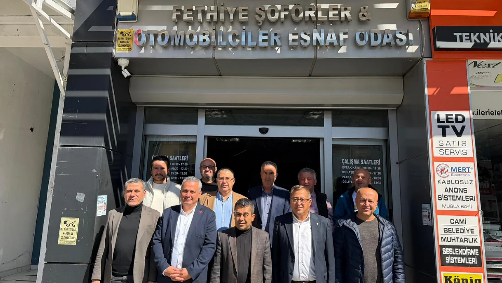 CHP Fethiye'den Şoförler Odası'na ziyaret: Sorunlar ele alındı