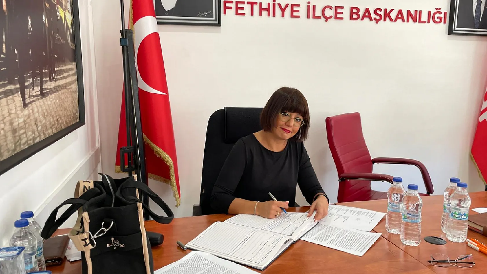 CHP'den Fethiye'de sahaya tam kadro çıkış