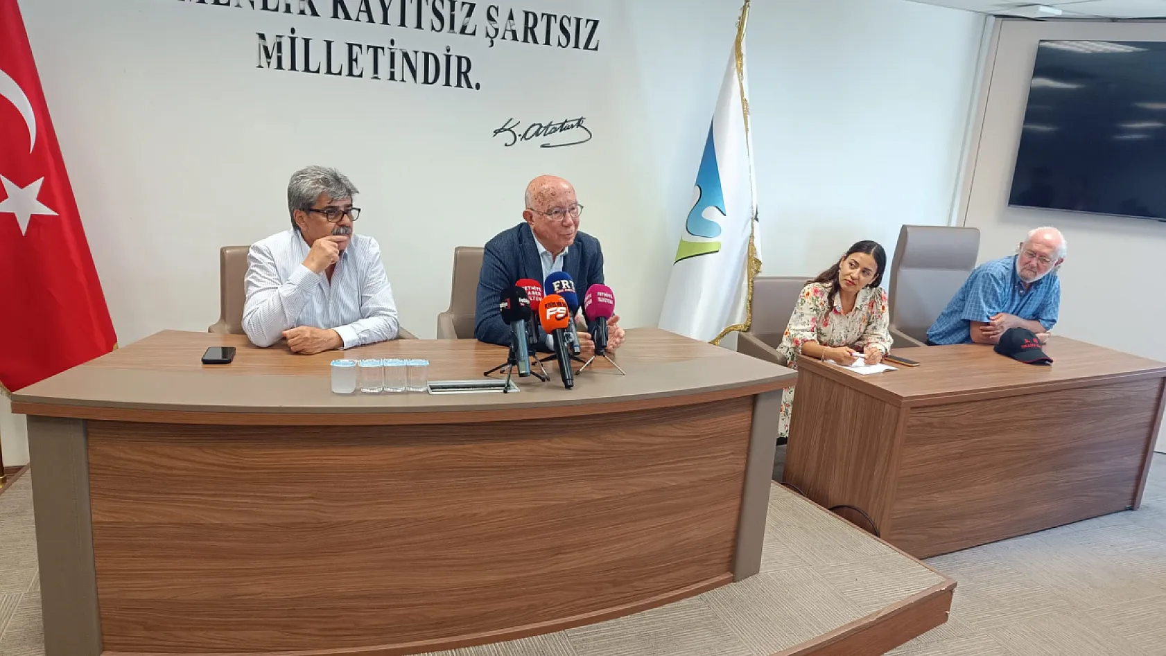 Çinli öğrencilerden Fethiye Belediyesi'ne dostluk ziyareti