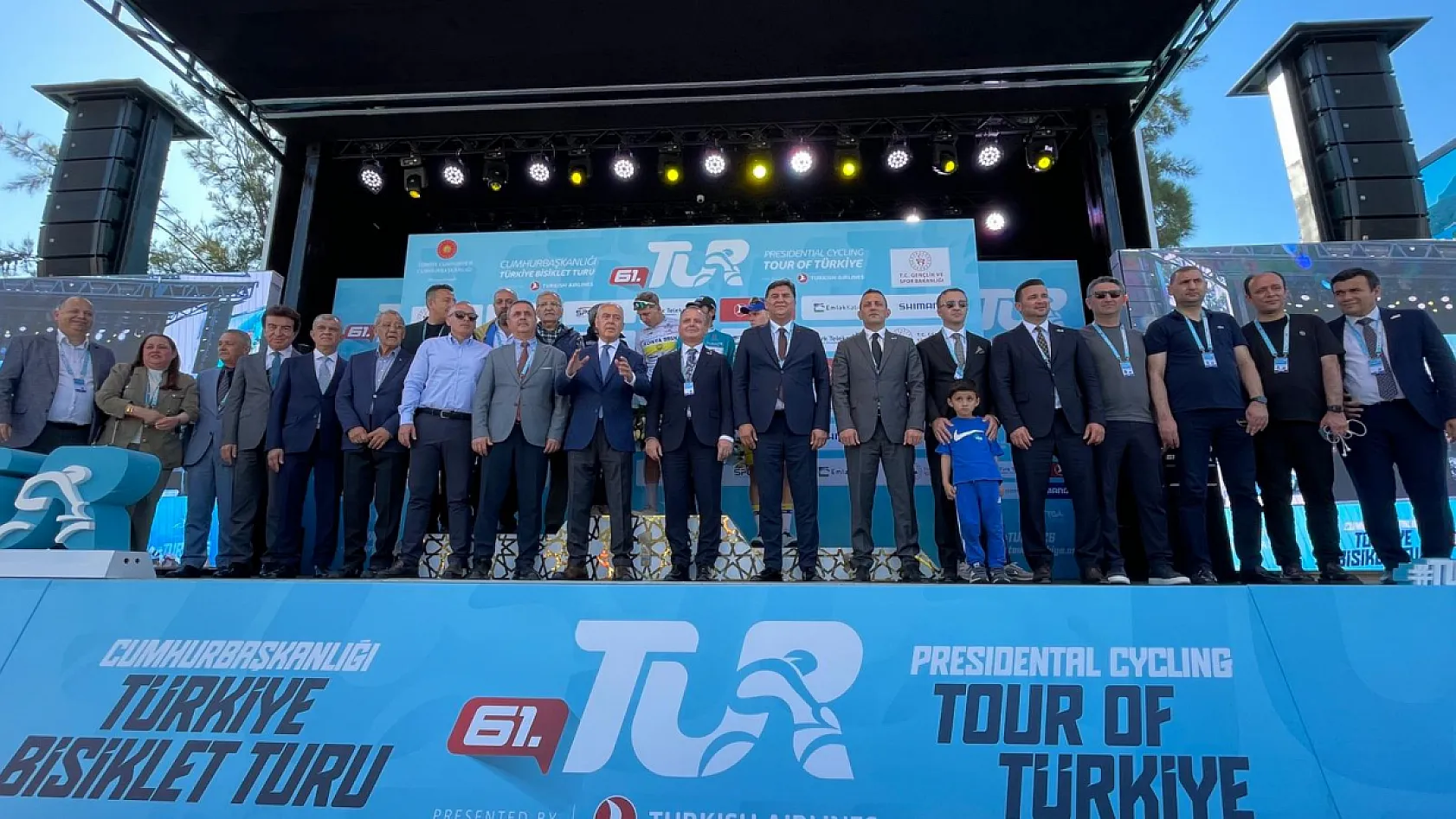 Cumhurbaşkanlığı Bisiklet Turu'nun Fethiye etabında kültür ve spor buluştu