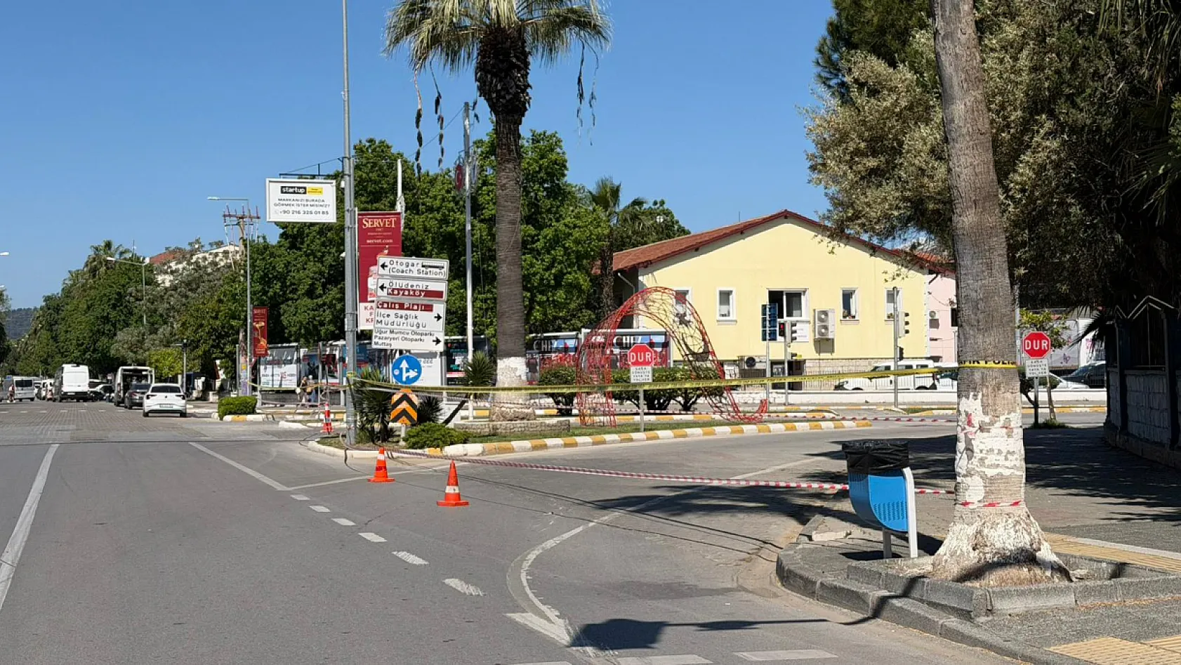 Cumhurbaşkanlığı Türkiye Bisiklet Turu 2026 için Fethiye sahil yolu trafiğe kapatıldı