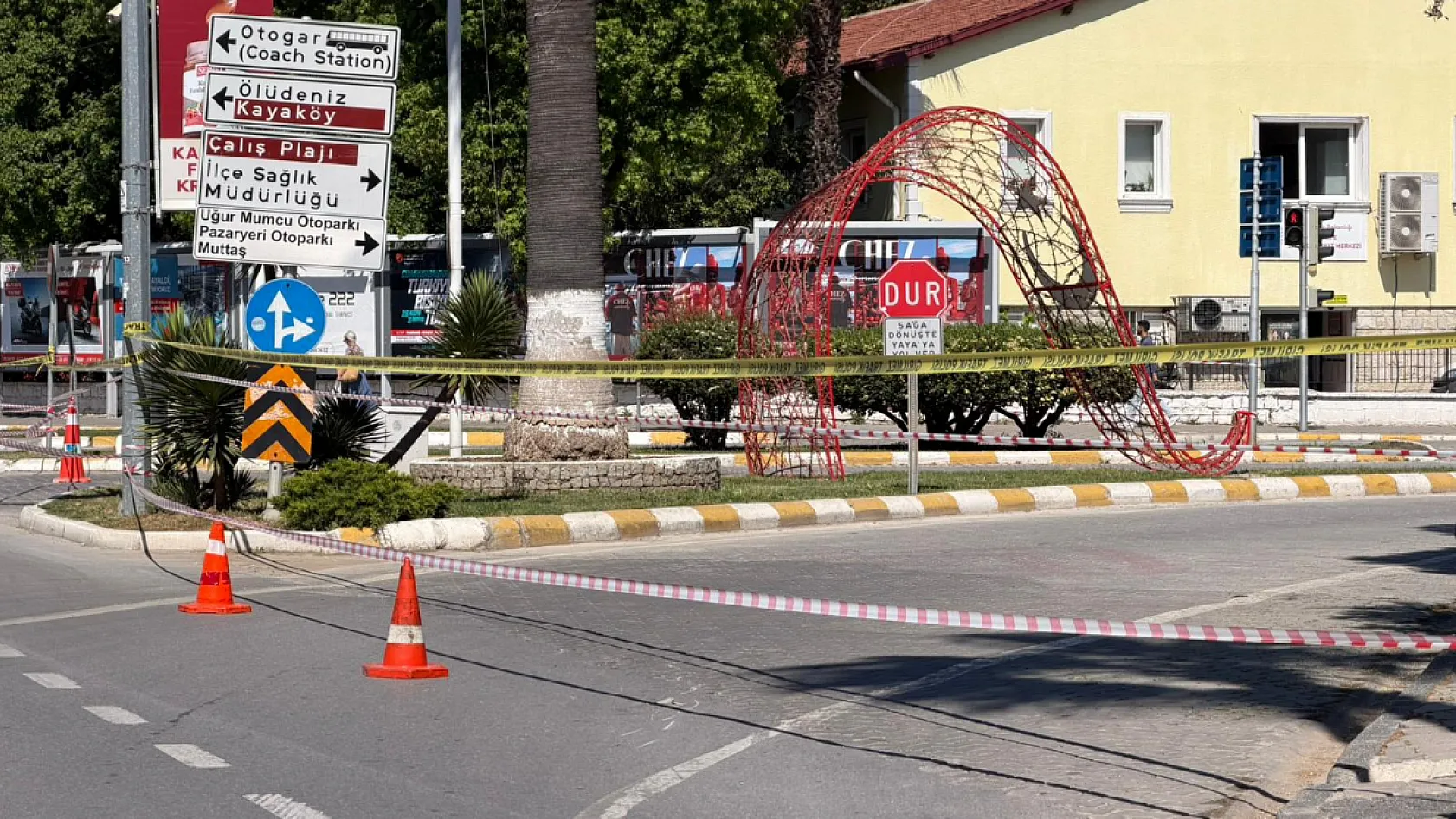 Cumhurbaşkanlığı Türkiye Bisiklet Turu 2026 için Fethiye sahil yolu trafiğe kapatıldı