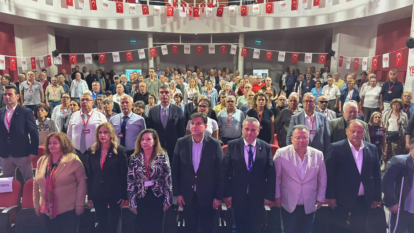 Yeni Parti Fethiye İlçe Başkanlığı'nda 1. Olağan Kongre heyecanı