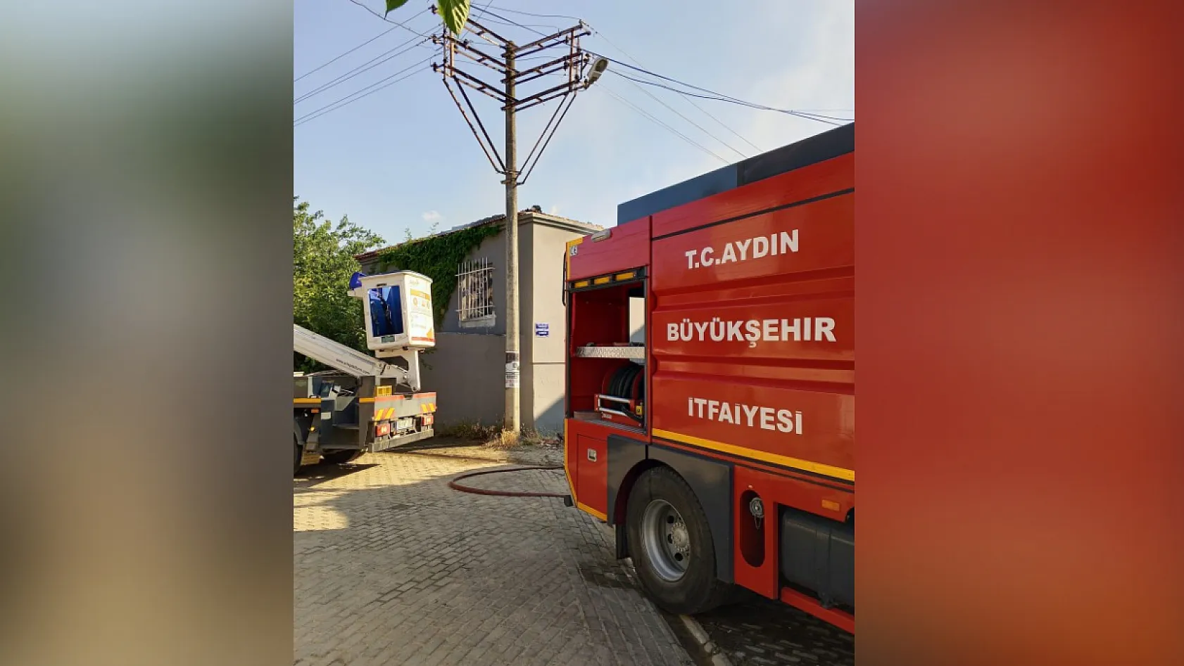 Aydın Efeler'de ev yangını: Ev kullanılamaz hale geldi