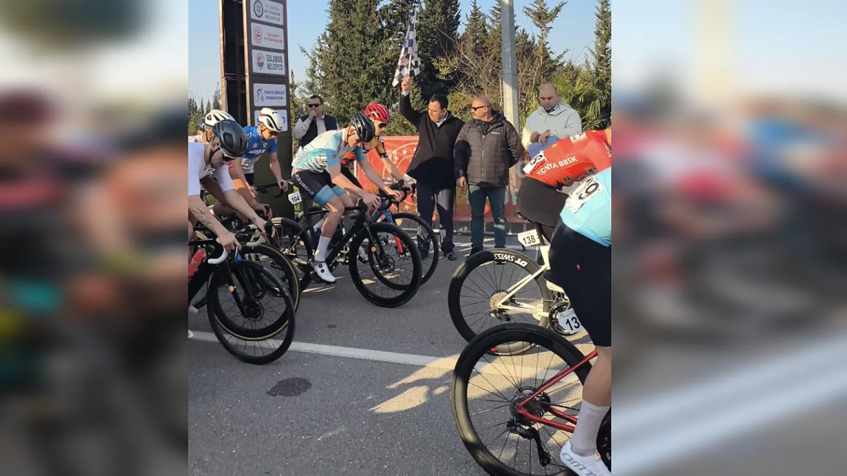 Dalaman'da Türkiye Kupası 2. Etap Puanlı Yol Yarışları Başladı