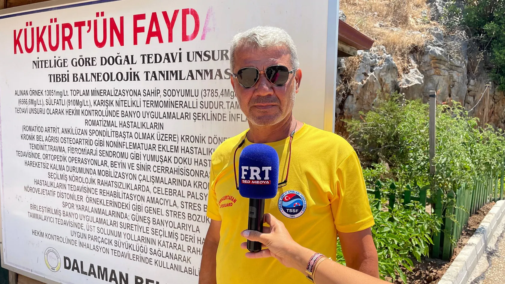 Dalaman'daki Kükürtlü Termal Suya Yoğun İlgi: Yerli ve Yabancı Ziyaretçiler Şifa İçin Geliyor
