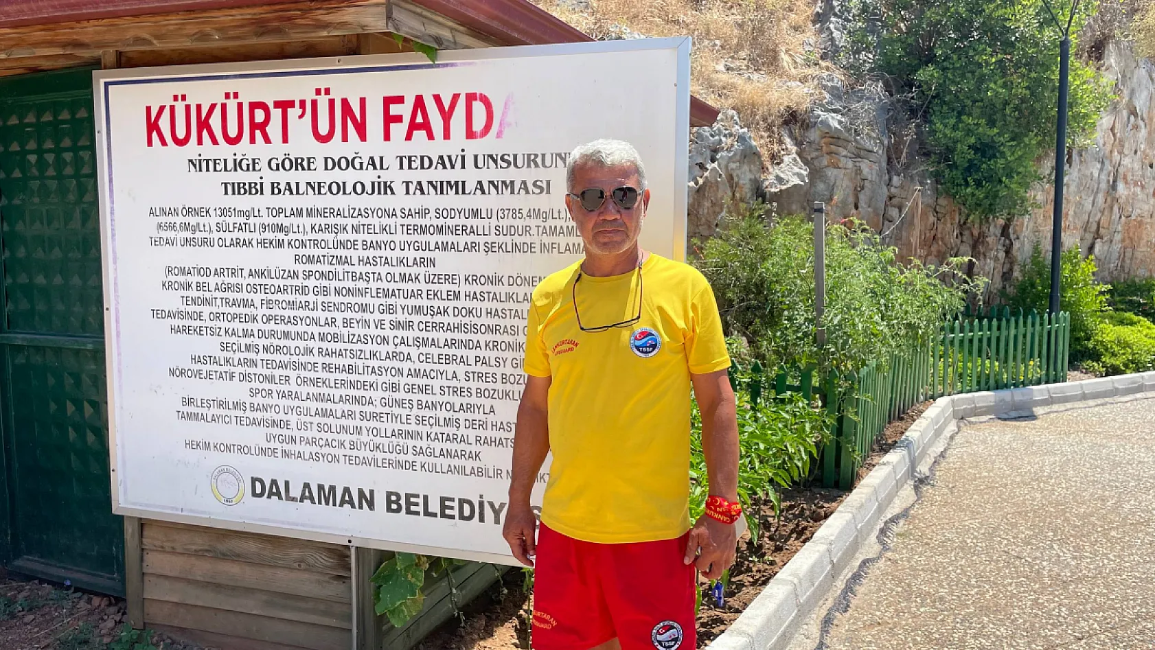 Dalaman'daki Kükürtlü Termal Suya Yoğun İlgi: Yerli ve Yabancı Ziyaretçiler Şifa İçin Geliyor