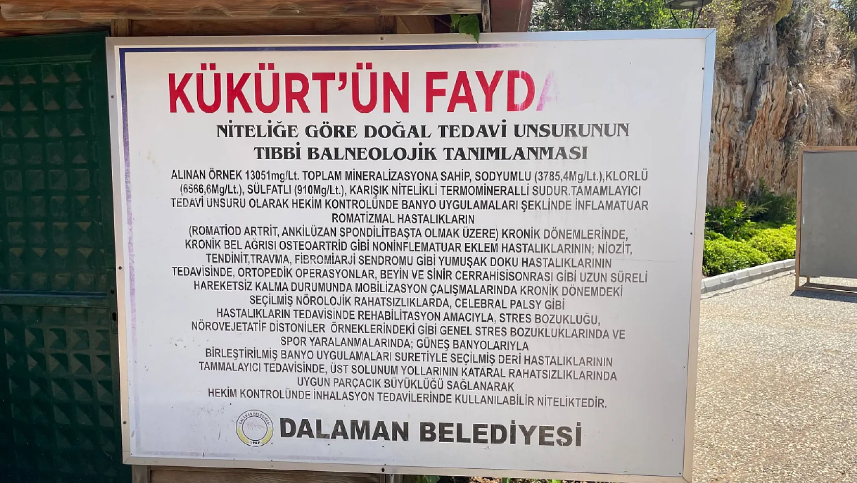 Dalaman'daki Kükürtlü Termal Suya Yoğun İlgi: Yerli ve Yabancı Ziyaretçiler Şifa İçin Geliyor
