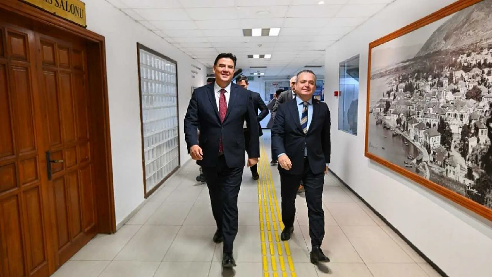Fethiye Kaymakamı Akkaya'dan Belediye Başkanı Karaca'ya ziyaret