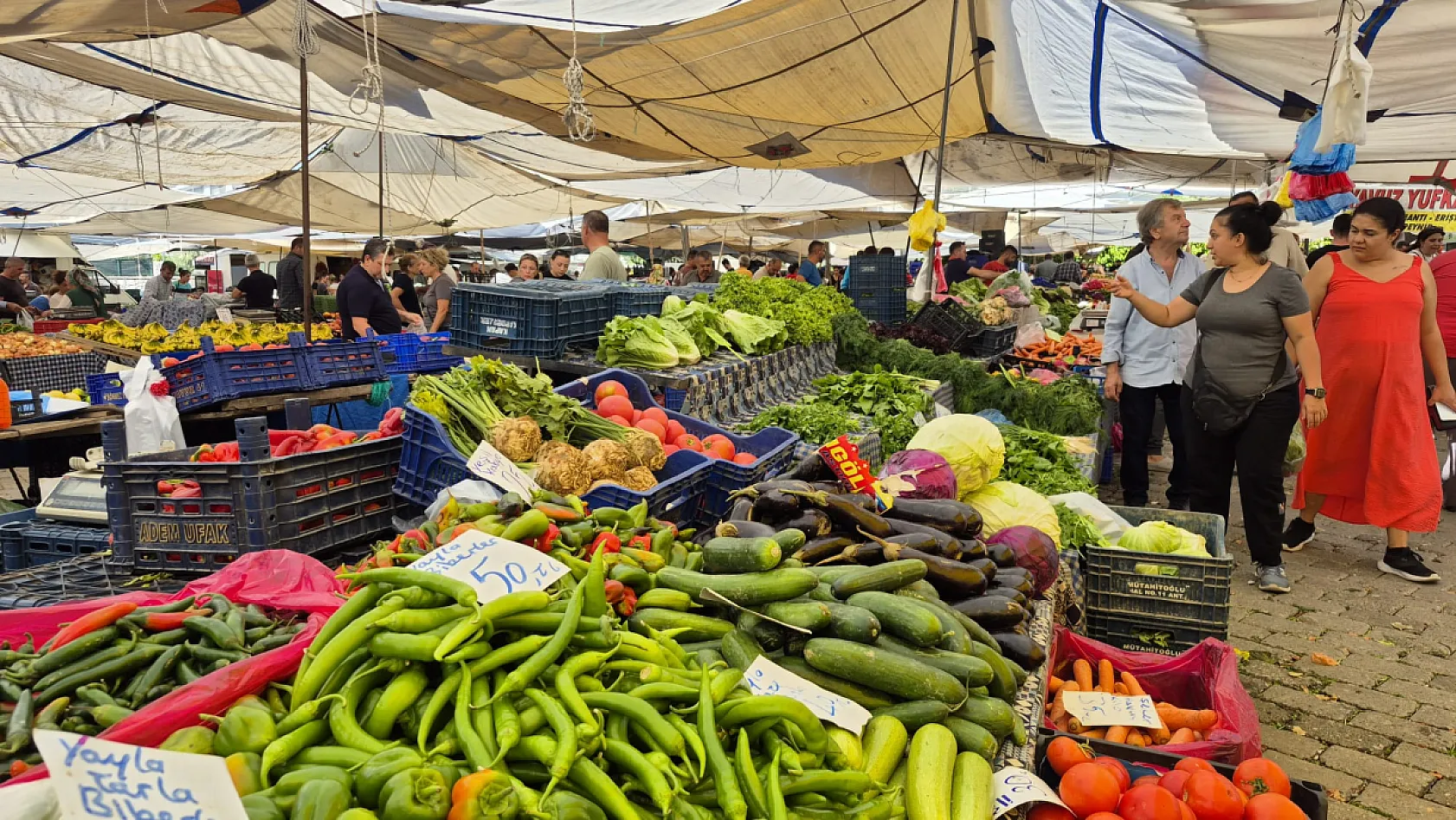 Fethiye Pazar Pazarı'nda güncel fiyatlar