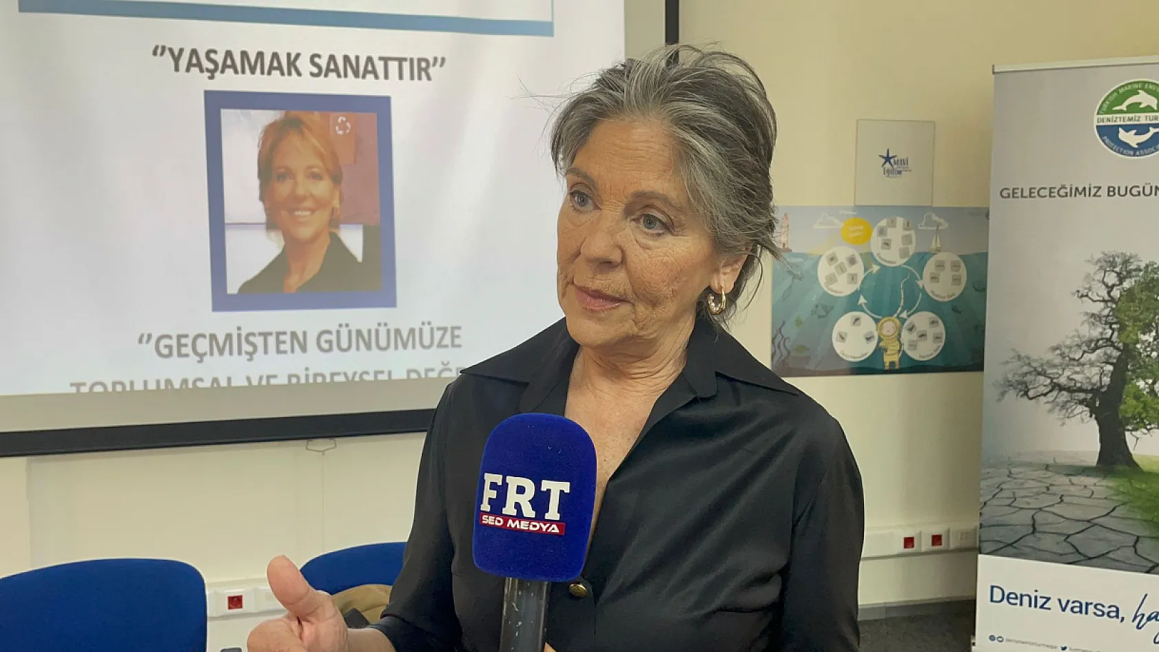 Değerler konuşuldu: Fethiye'de 'Yaşamak Sanattır' buluşması