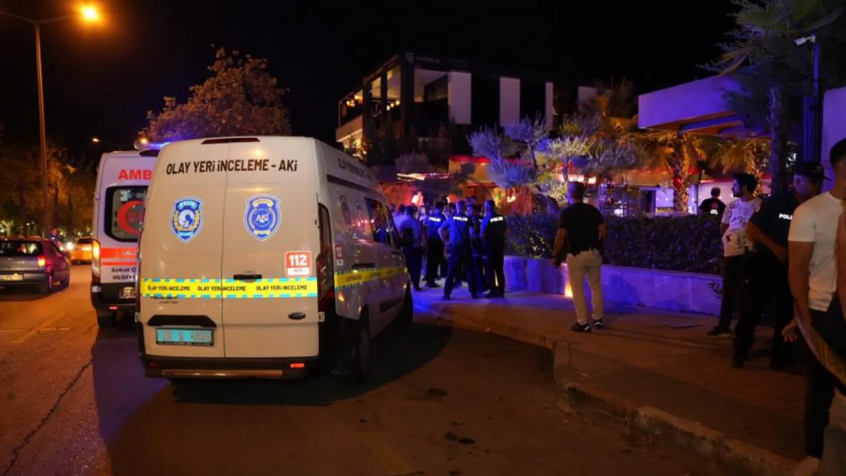 Denizli'de kafeye silahlı saldırı: 2 ölü, 4 yaralı