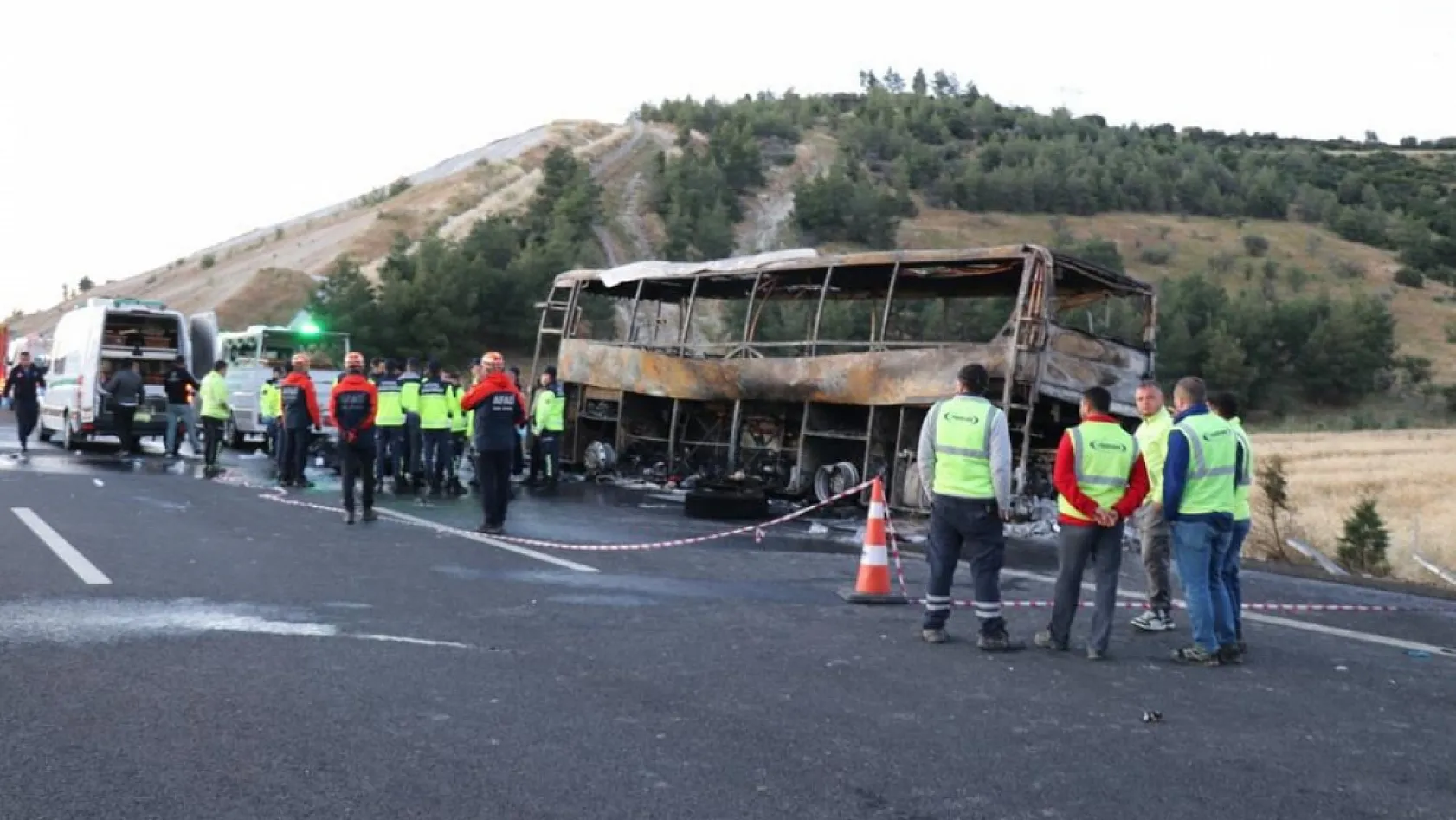 Denizli'deki otobüs faciasında hayatının kaybedenlerin sayısı 9'a çıktı