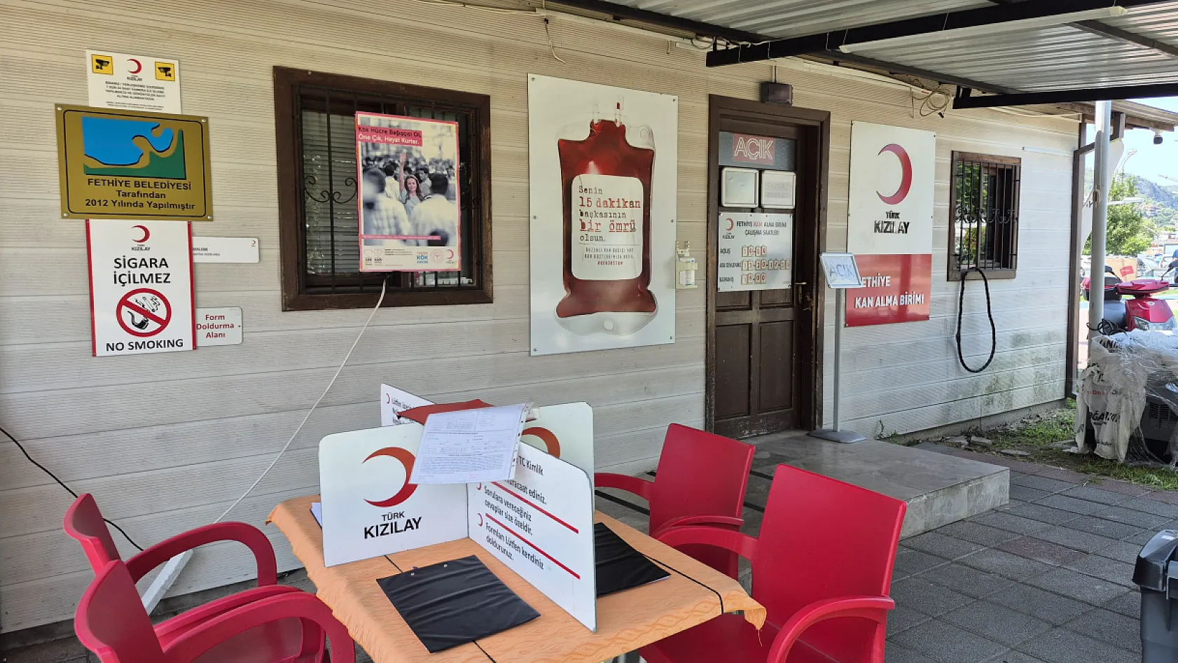 Fethiye Kızılay Kan Alma Birimi'nden Yaz Aylarında Kan Bağışı Çağrısı