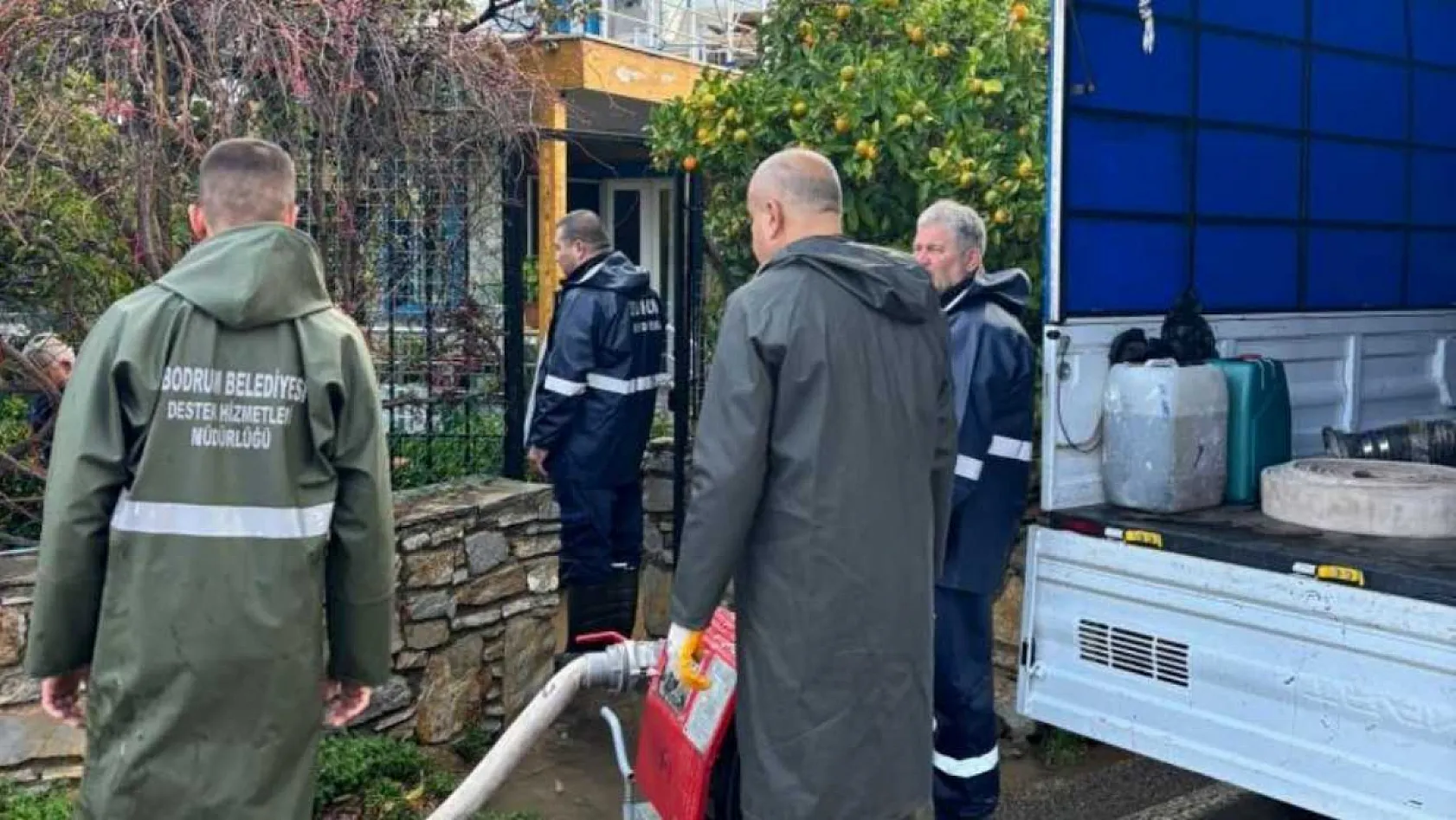 Bodrum'da sel sonrası yaralar sarılıyor