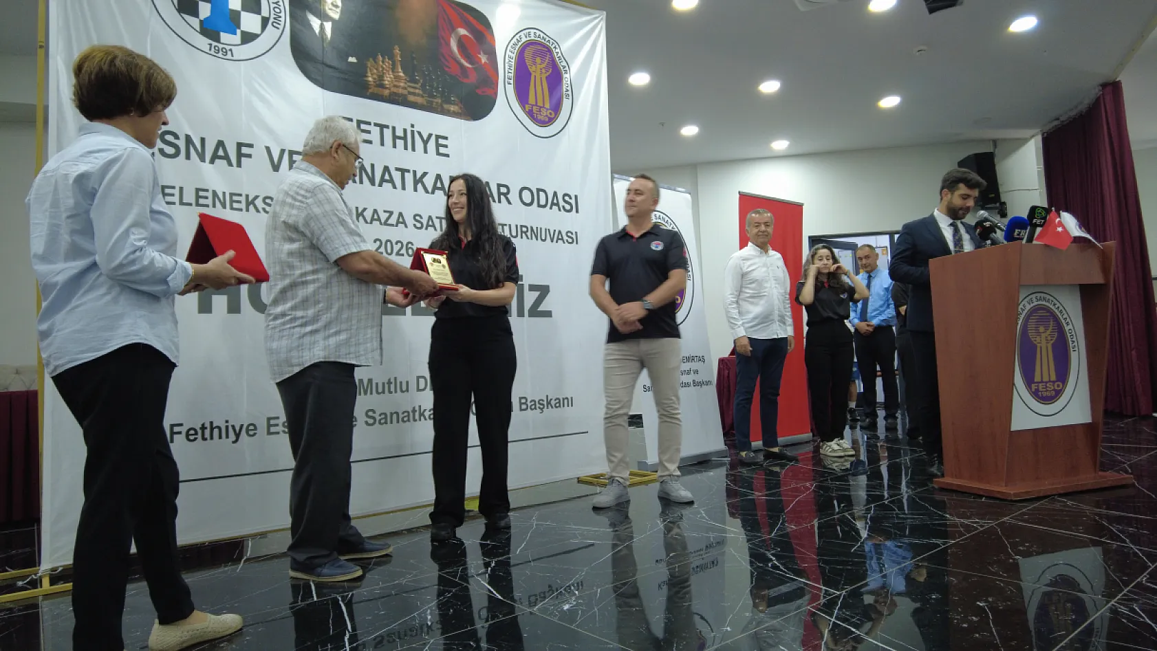 Fethiye'de Beşkaza Satranç Turnuvası Başladı