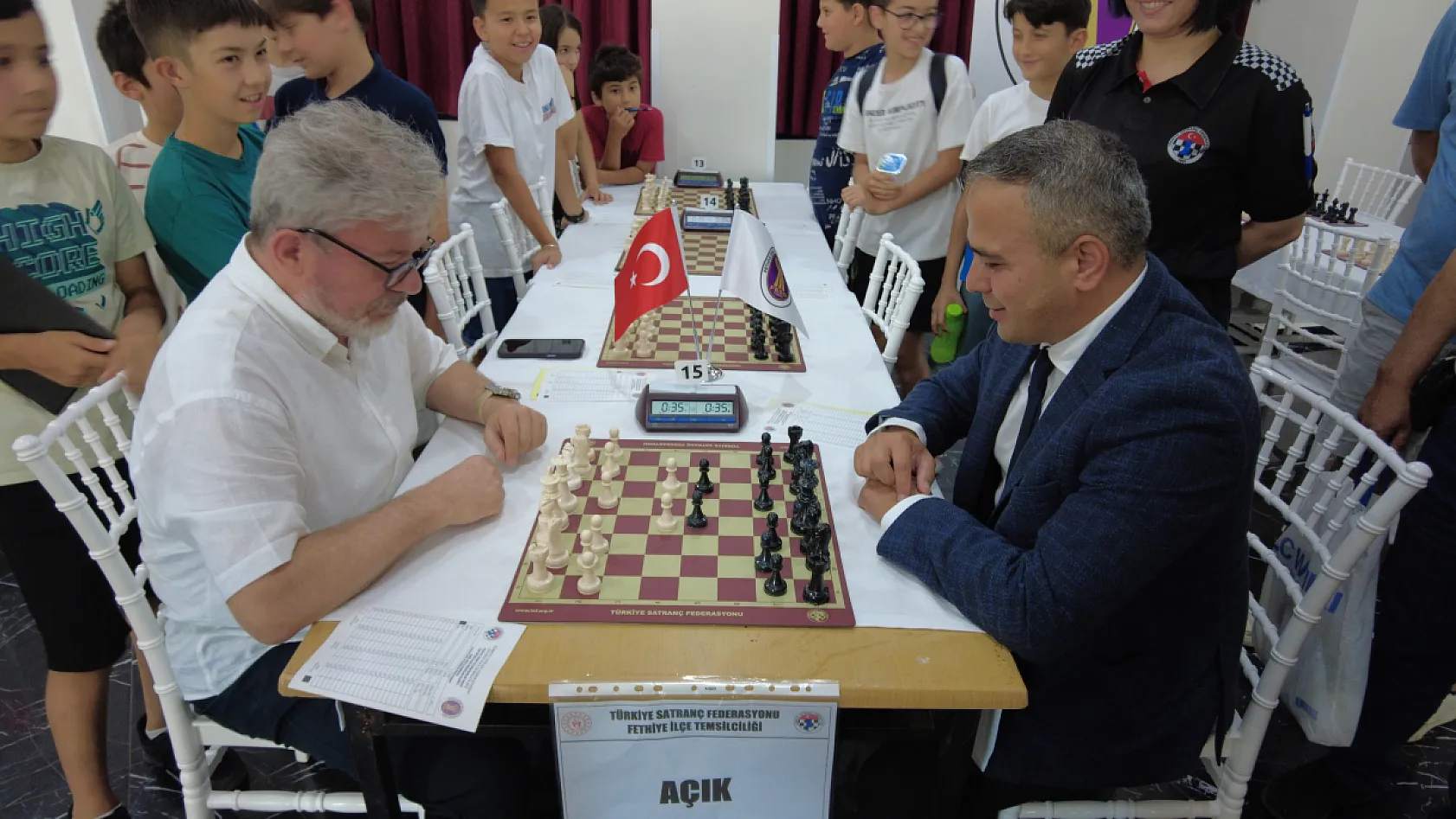 Fethiye'de Beşkaza Satranç Turnuvası Başladı