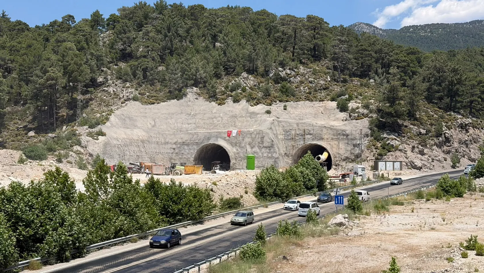 Fethiye-Seydikemer Karabel Tüneli Projesi'nde Çalışmalar Hız Kazandı