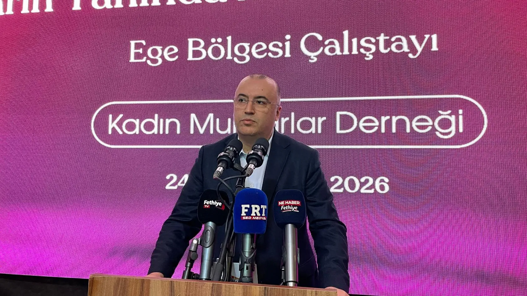 Ege'nin kadın muhtarları Fethiye'de buluştu: 'Muhtarın Yanında, Muhtarlığın Yarınında'