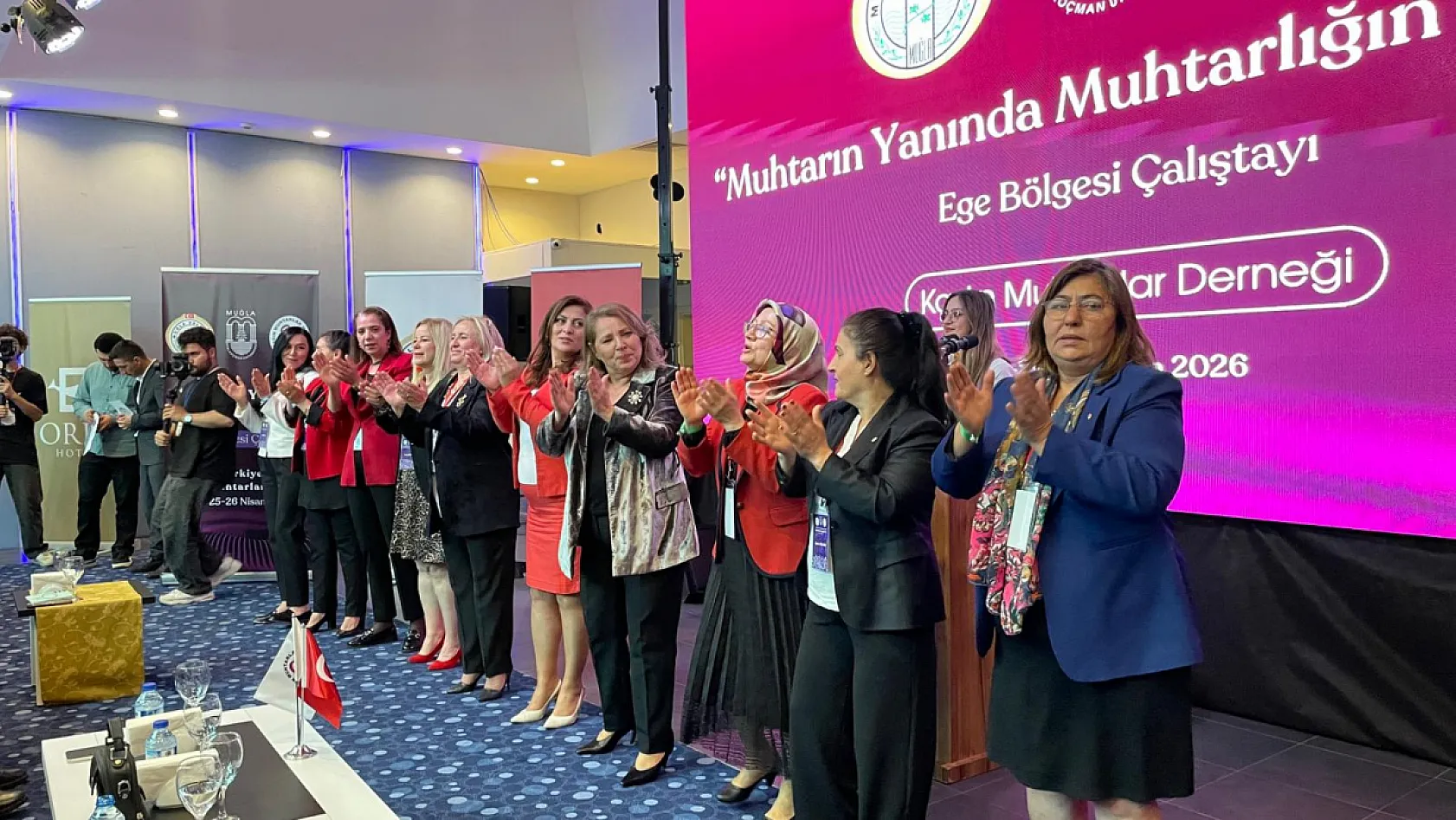 Ege'nin kadın muhtarları Fethiye'de buluştu: 'Muhtarın Yanında, Muhtarlığın Yarınında'