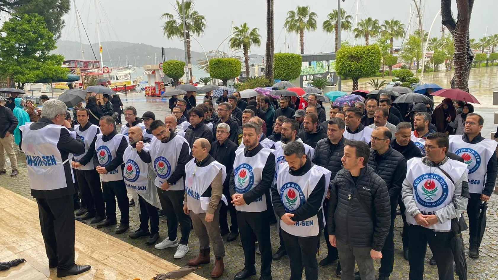 Eğitim camiası ayakta: Fethiye ve Seydikemer'de şiddete karşı ortak ses
