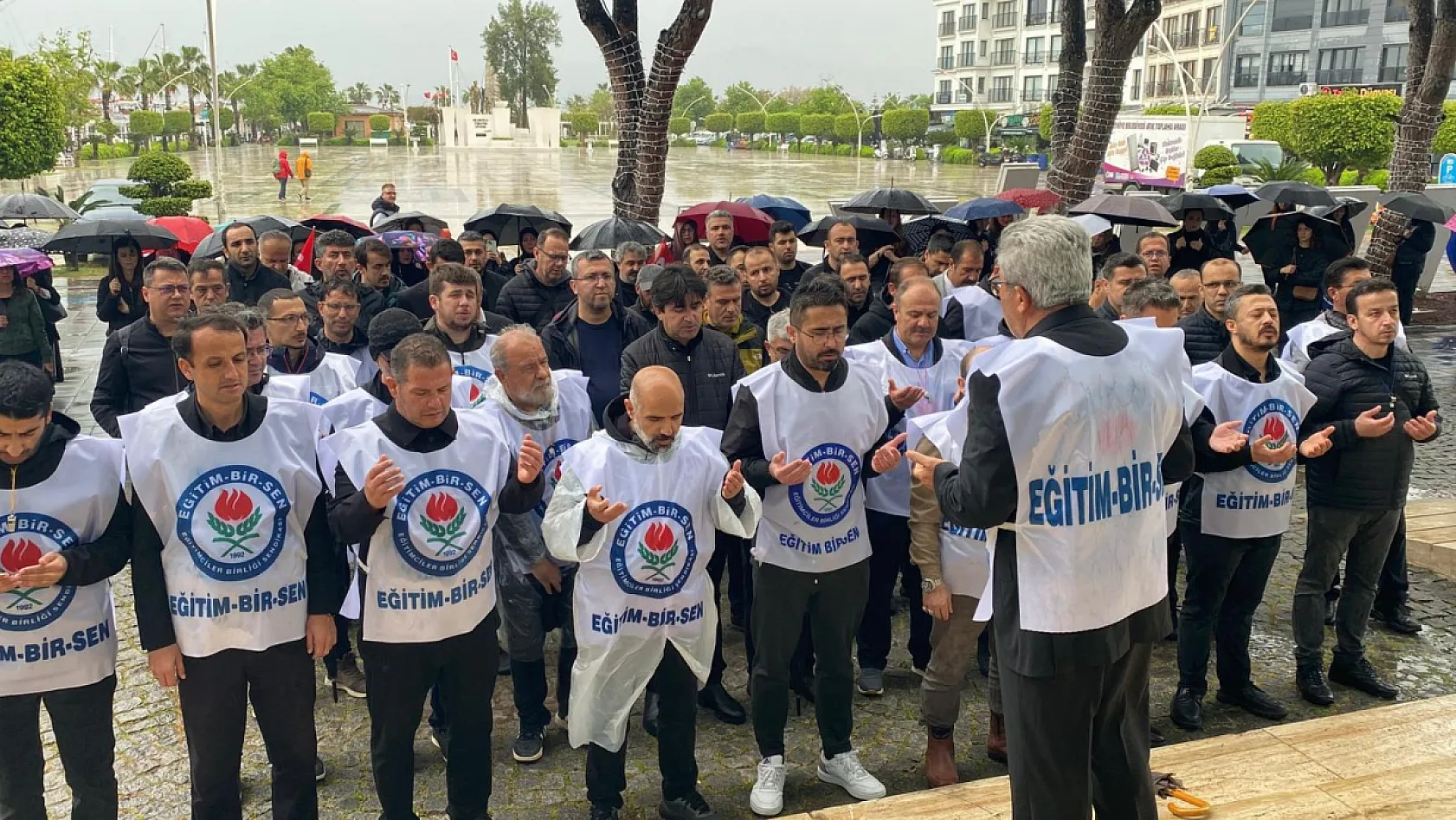Eğitim camiası ayakta: Fethiye ve Seydikemer'de şiddete karşı ortak ses