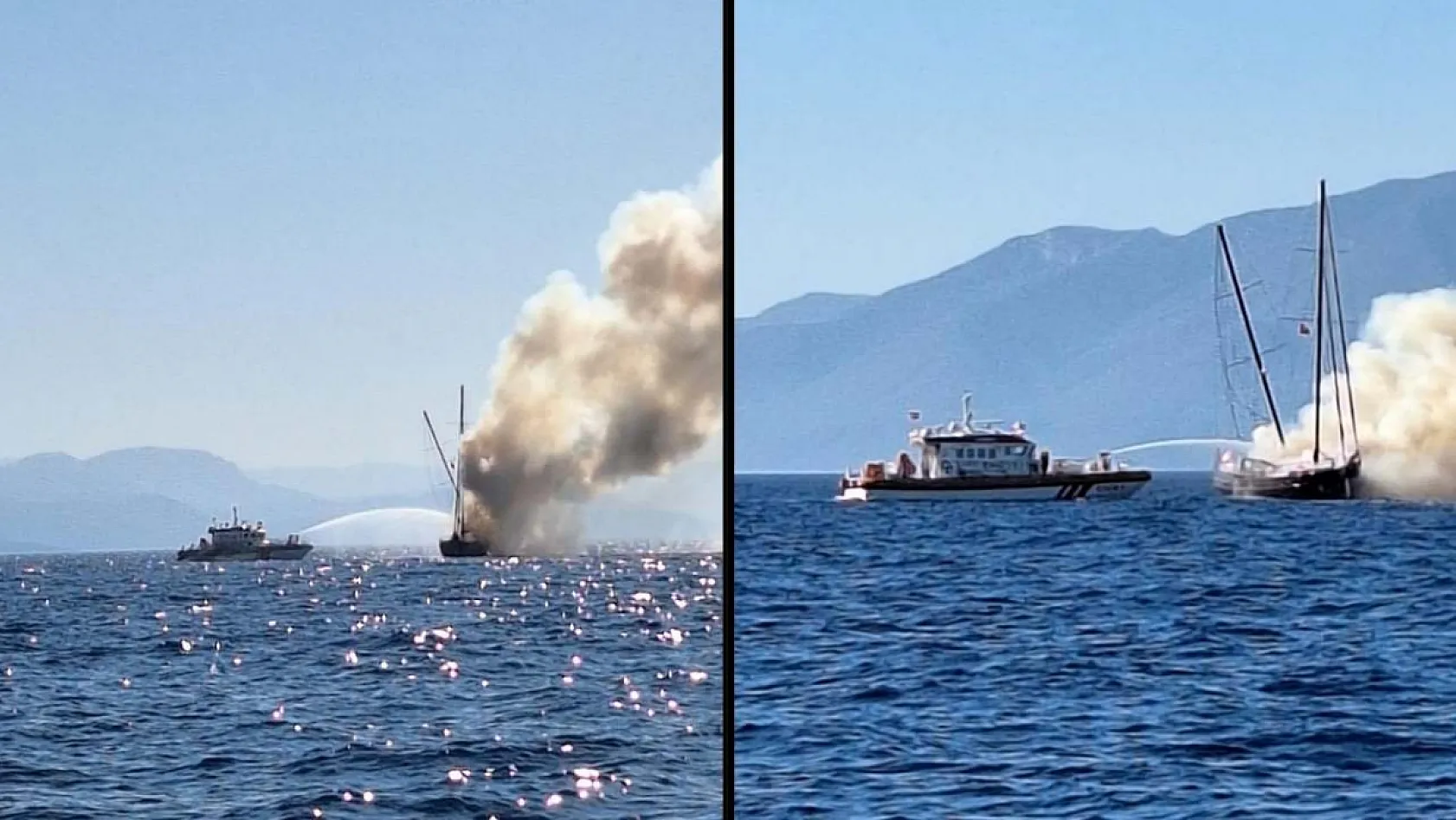 Bodrum'da korku dolu anlar
