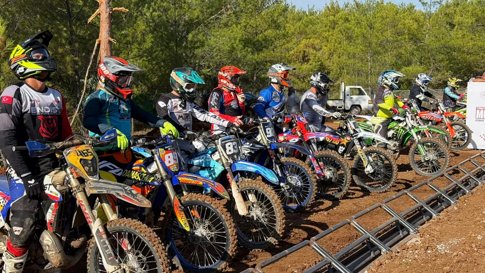 Türkiye Motokros Şampiyonası'nın 5. Ayağı Fethiye'de Başladı