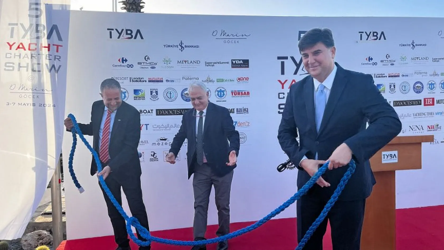 5. TYBA Yacht Charter Show Fethiye Göcek'te açıldı
