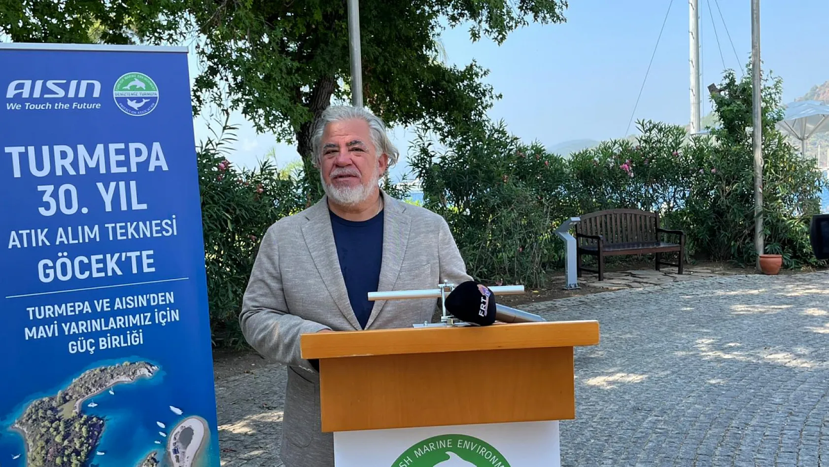 'TURMEPA 30. Yıl Atık Alım Teknesi' Göcek'te Göreve Başladı