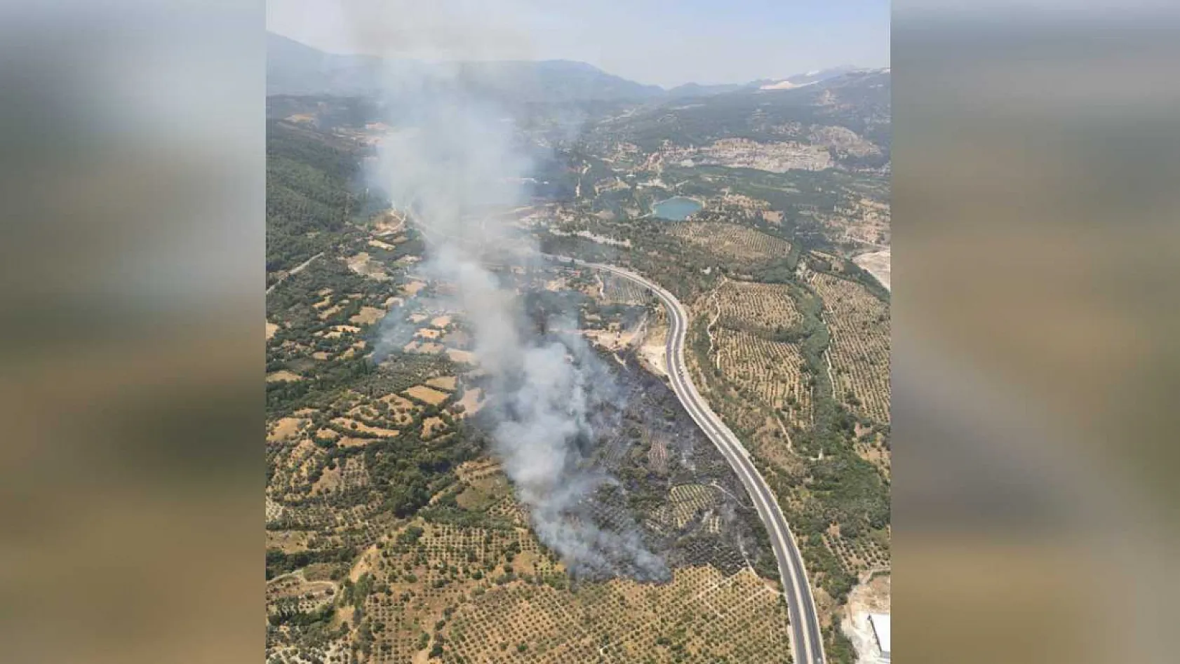 Muğla'da orman yangını