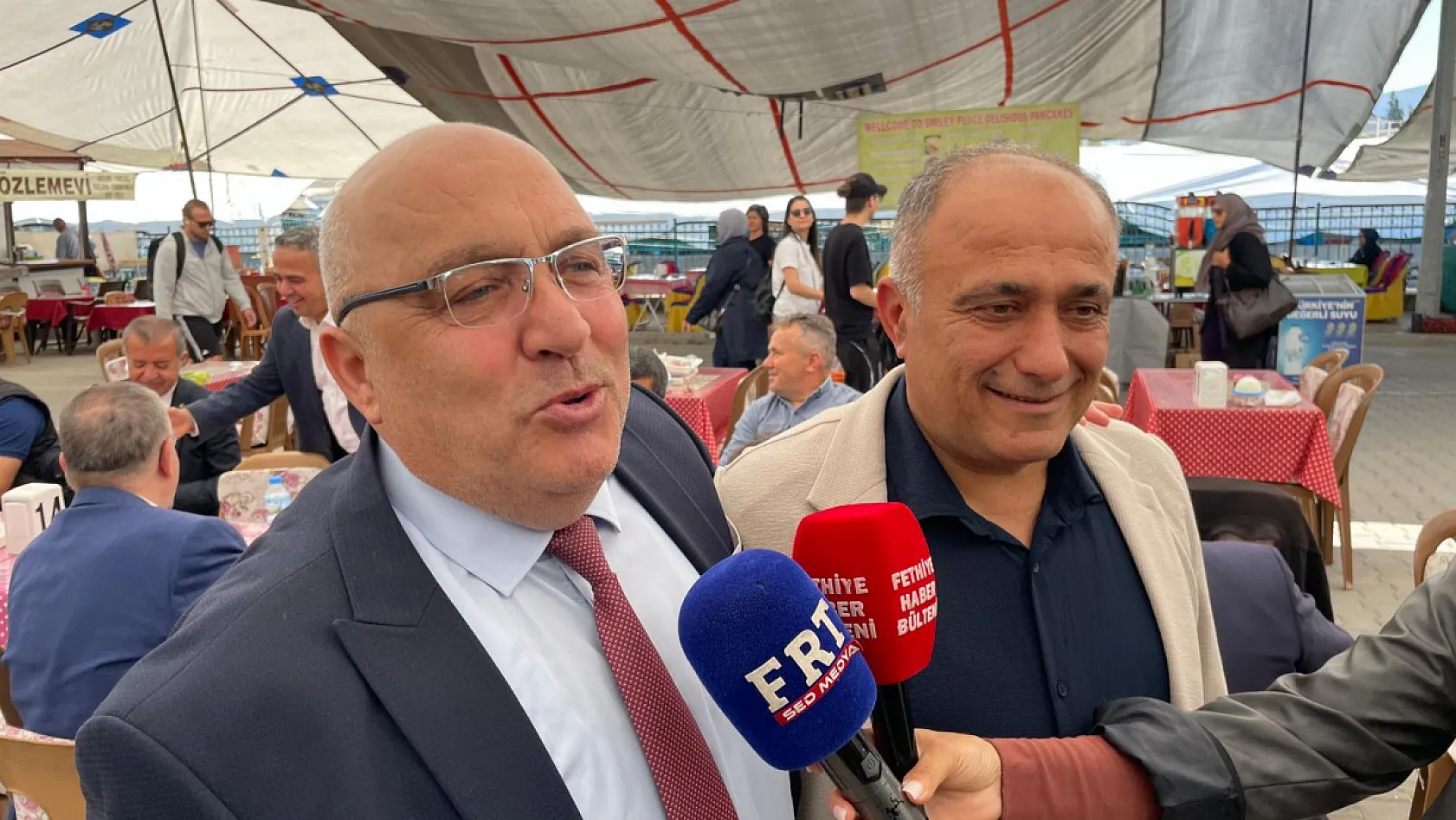 Federasyon Başkanı Karaca Fethiye'de pazar esnafıyla buluştu