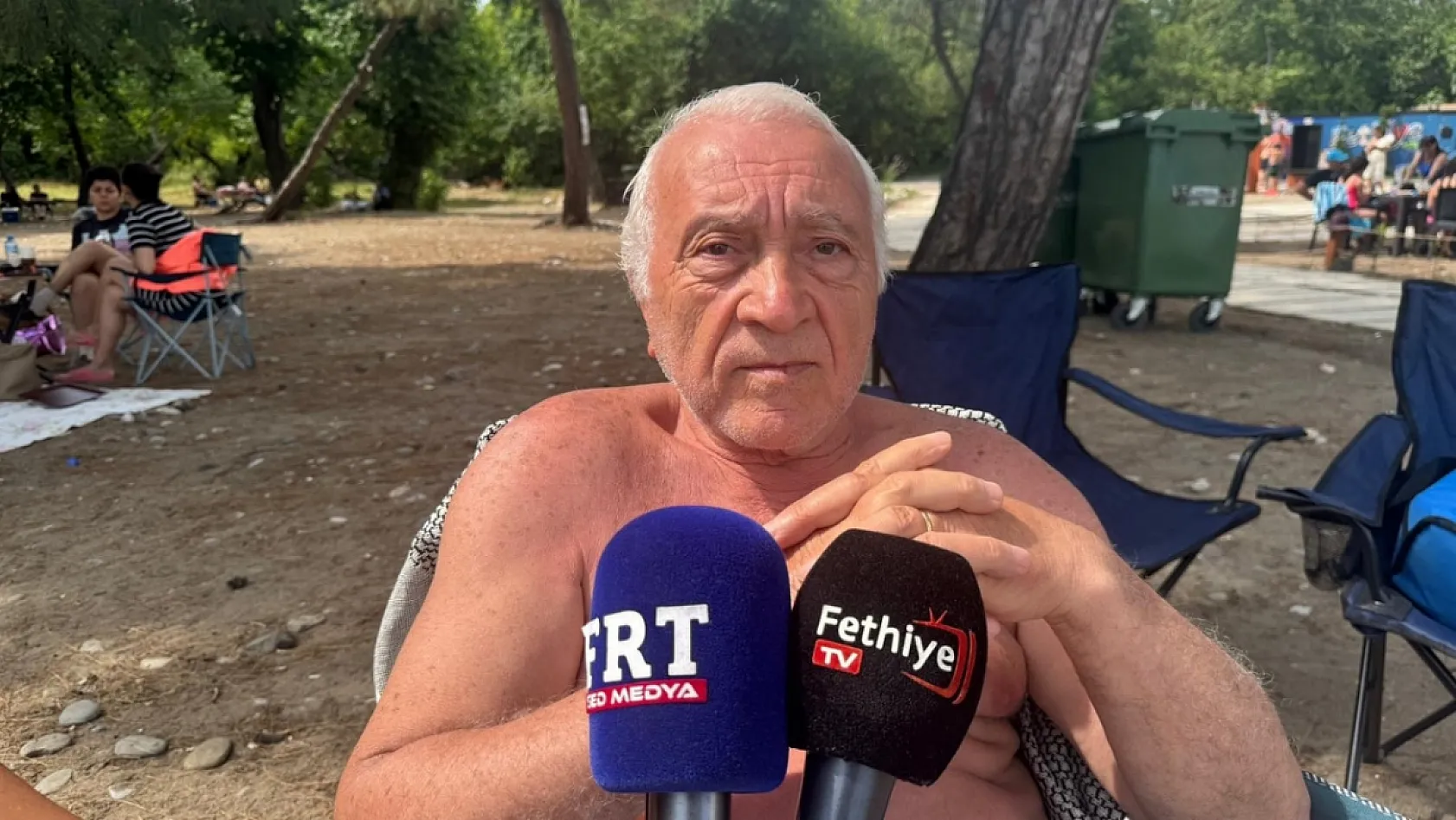 Fethiye Akmaz Plajı'na Bayram Yoğunluğu: 'Fiyatlar Uygun, İlgi Büyük'