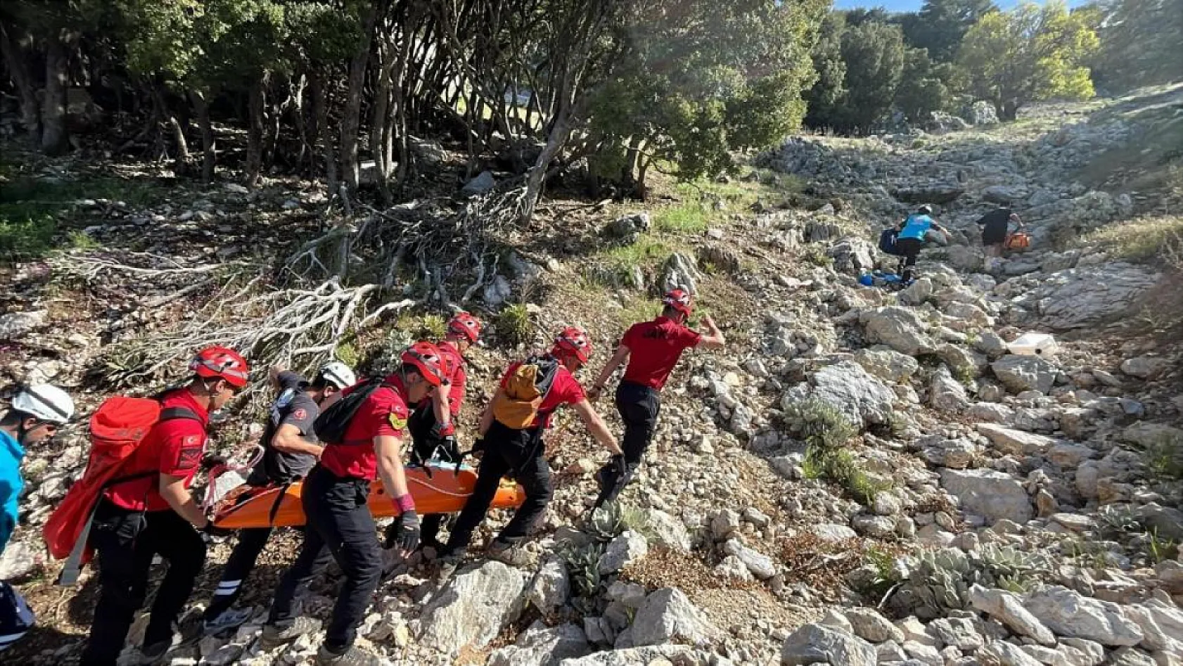 Fethiye Babadağ'da paraşüt kazası
